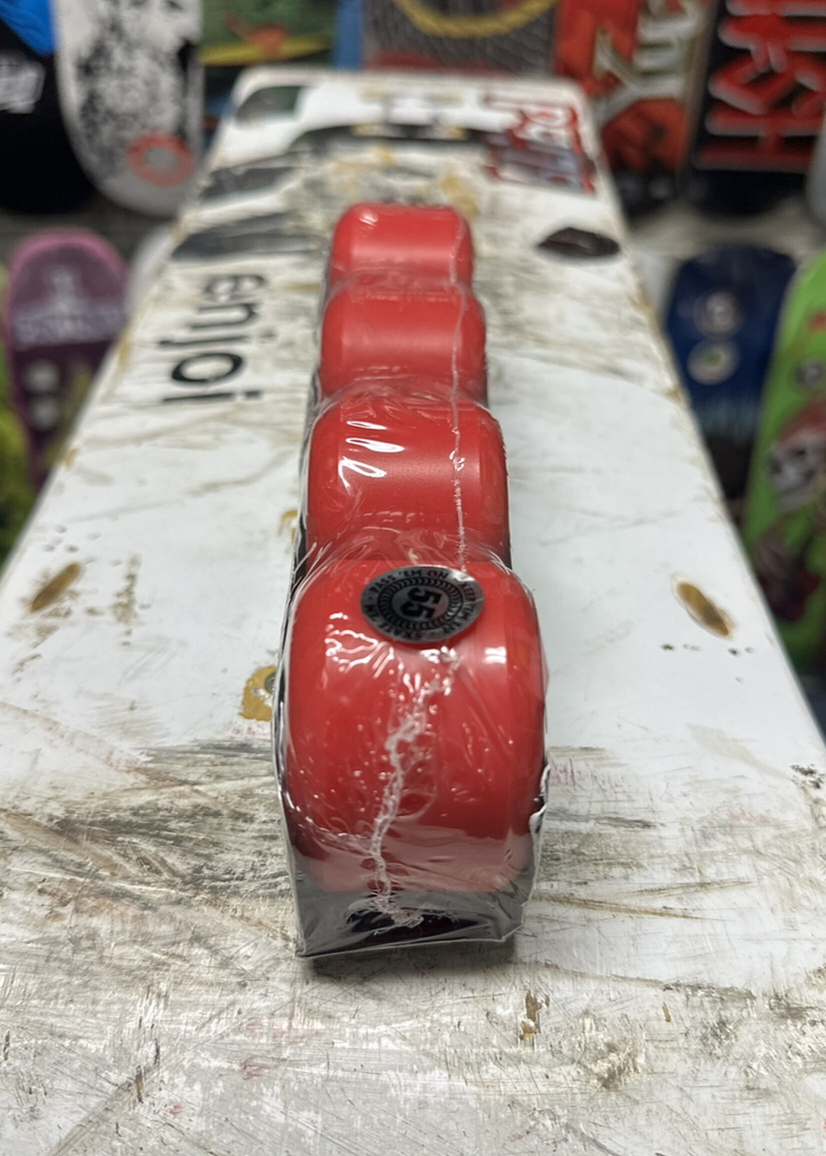 Spitfire Wheels SPITFIRE WHEELS - Formula Four Lock-In Full Red - 99a 55mm