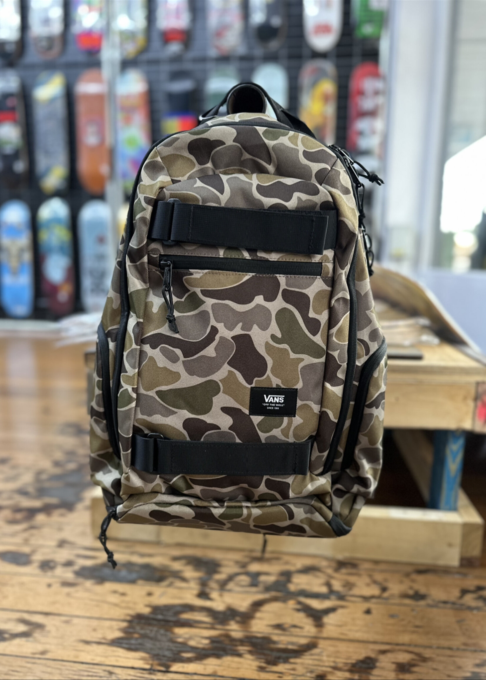 Vans VANS - DX SkatePack Bungee Cords Camo Turkish Coffee Backpack