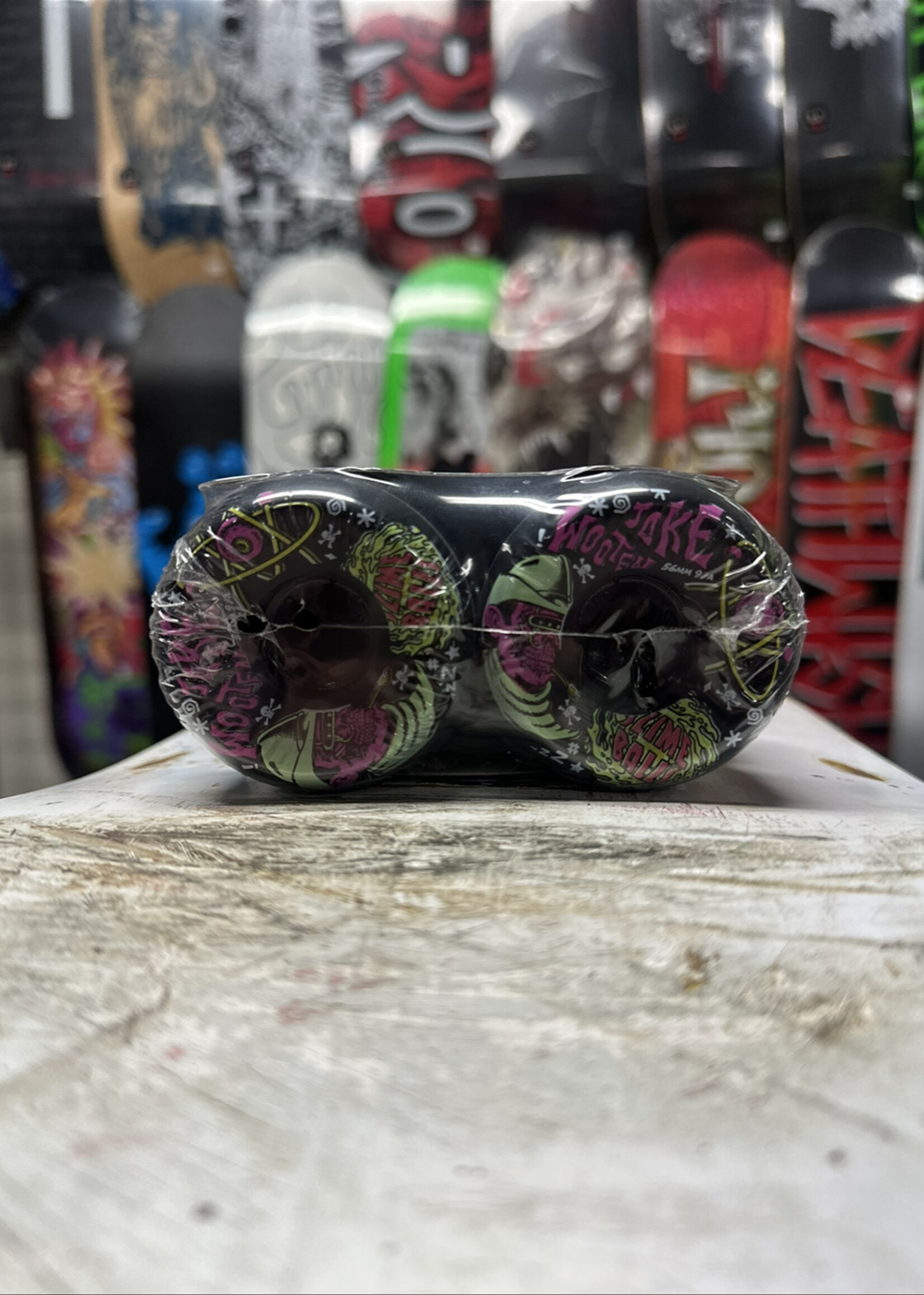 Slime Balls SLIME BALLS - Jake Wooten Guest Pro Fever Dream Vomit Wheels - 97a 56mm