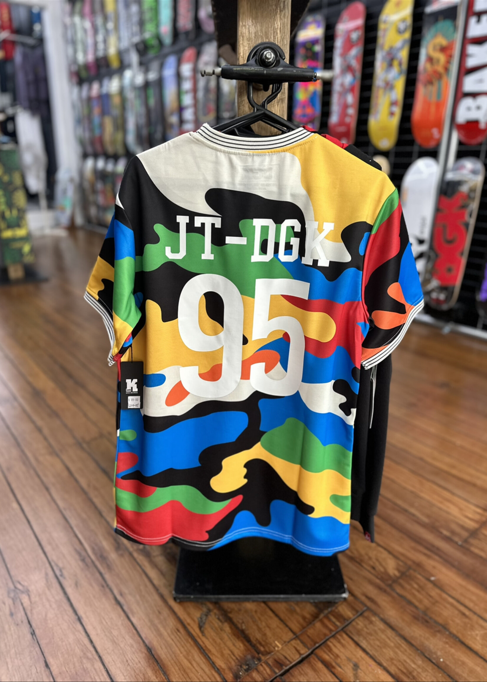 DGK DGK - JT & Co Soccer Jersey Timeless Multi Colour Camo