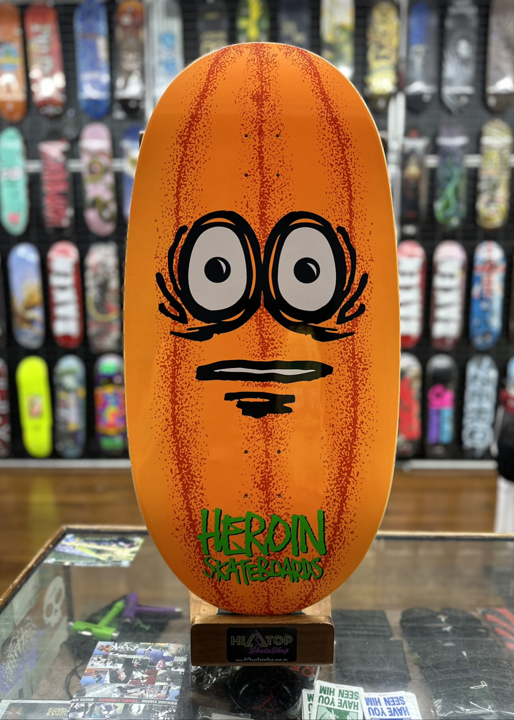 HEROIN SKATEBOARDS HEROIN SKATEBOARDS  - Eggzilla 3 Deck - 14.0"