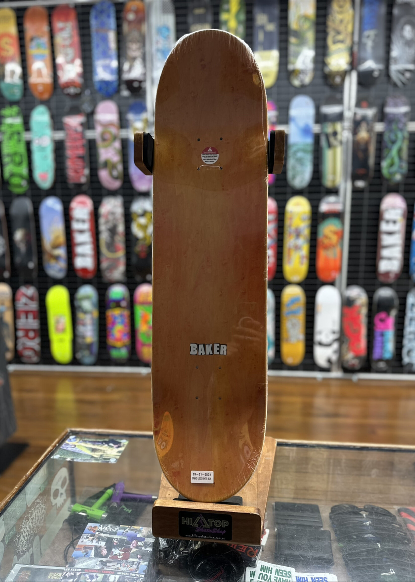 BAKER SKATEBOARDS BAKER - OG Logo Red/White Deck - 8.25"