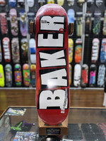 BAKER SKATEBOARDS BAKER - OG Logo Red/White Deck - 8.25"