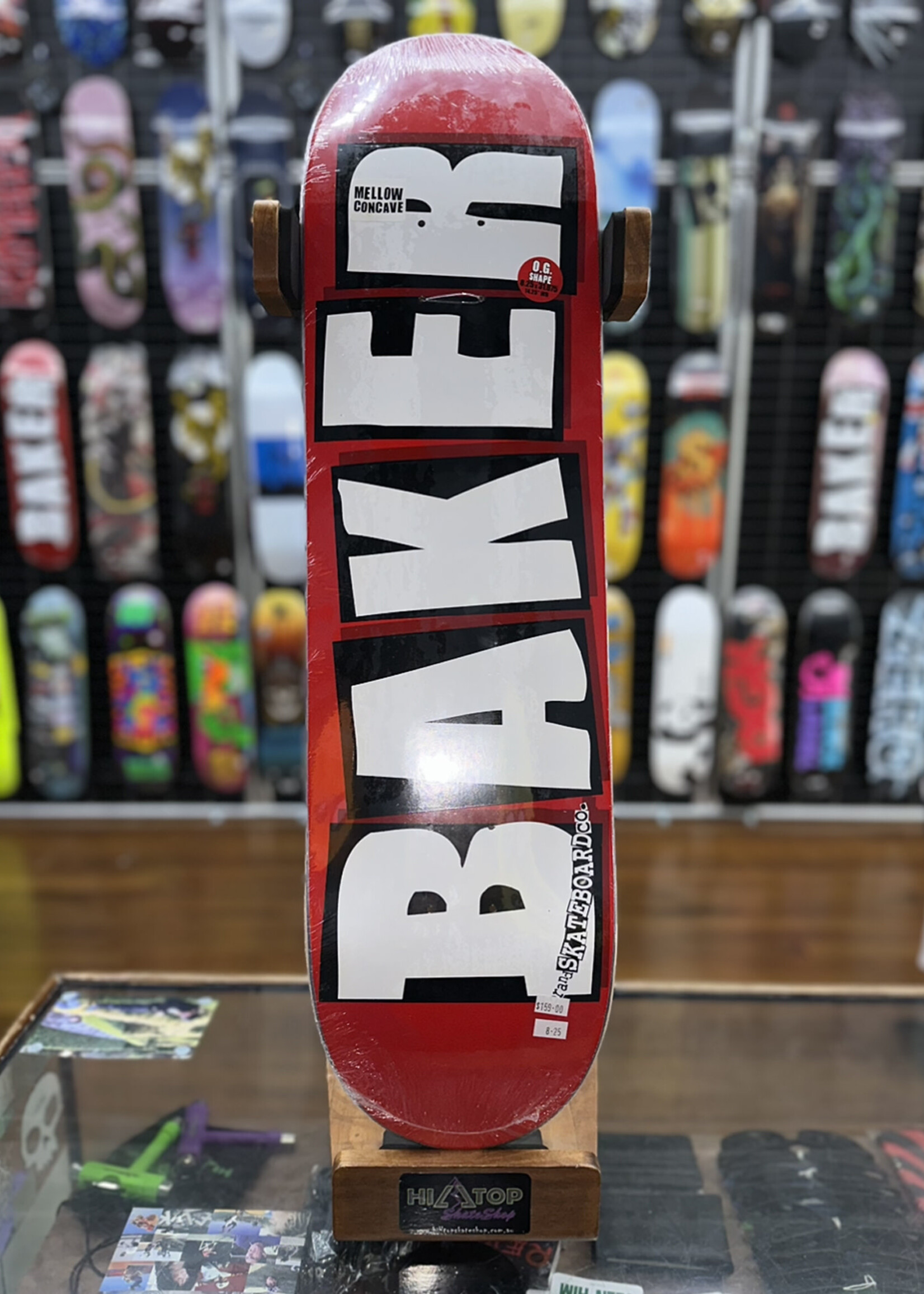 BAKER SKATEBOARDS BAKER - OG Logo Red/White Deck - 8.25"