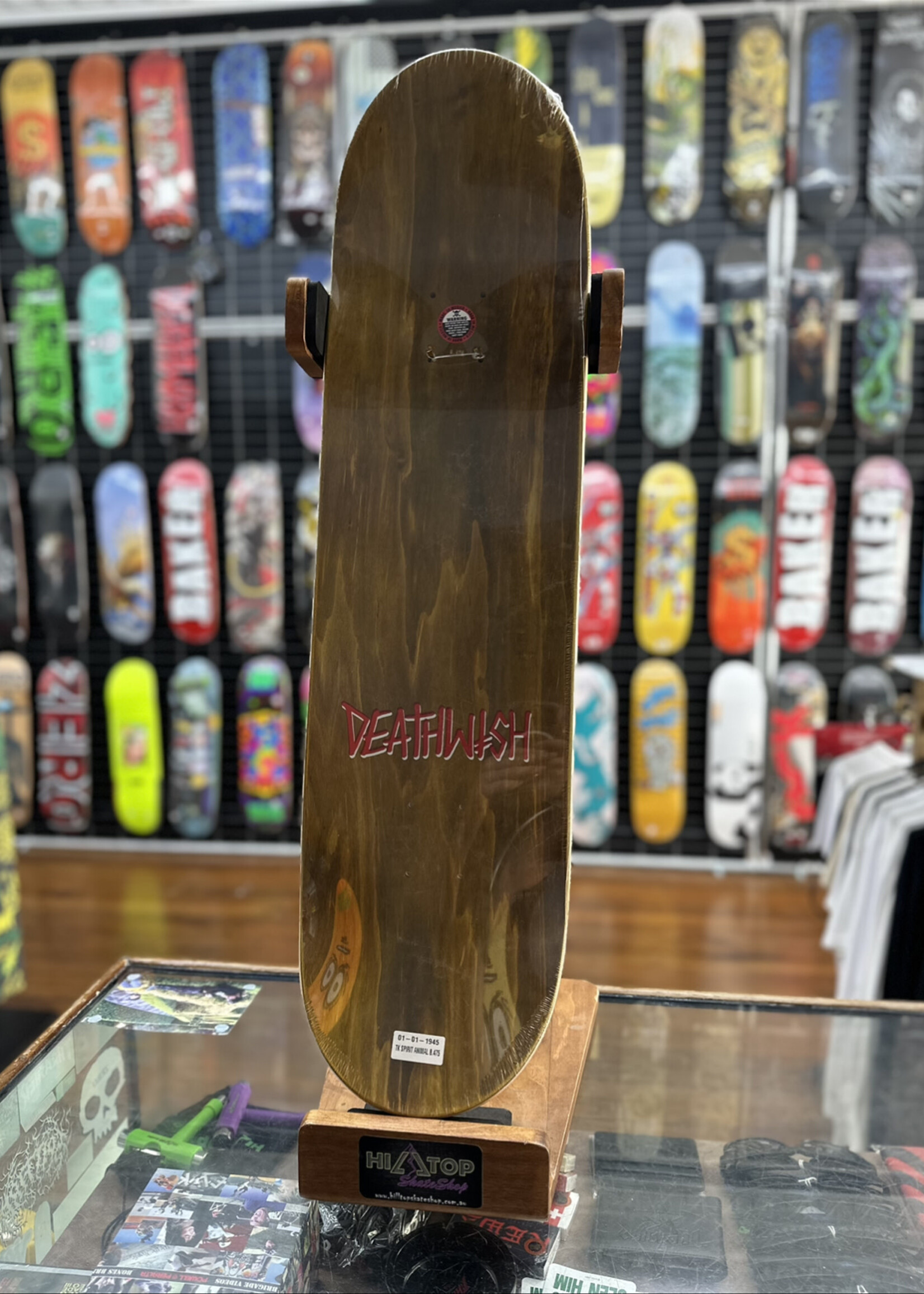 Deathwish Skateboards DEATHWISH - Taylor Kirby Snake Spirit Animal Deck - 8.475"