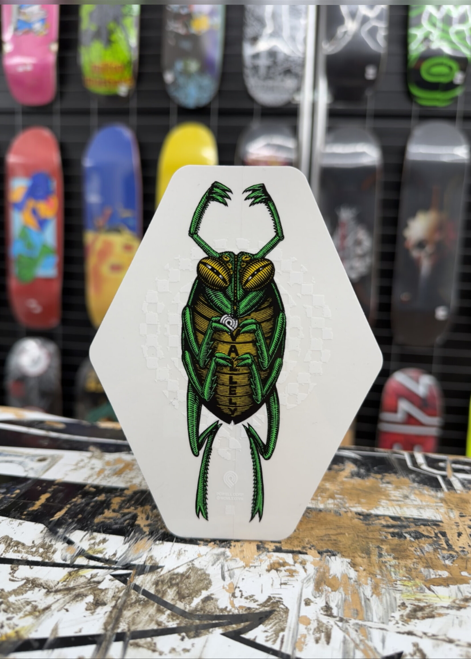 Powell Peralta POWELL PERALTA - Mike Vallely Bug/Cockroach Sticker 5.5"