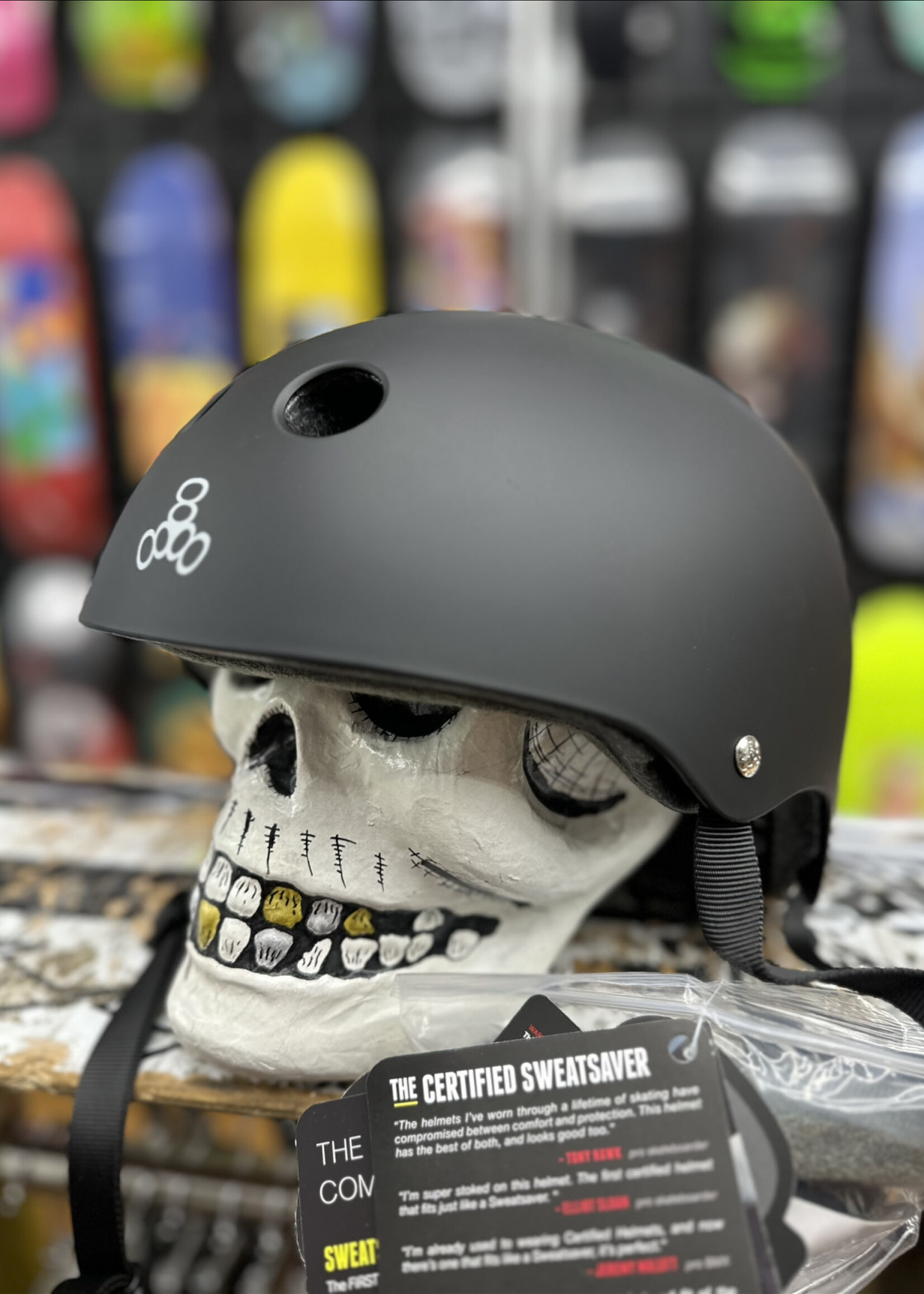 Triple 8 TRIPLE 8 - Certified Helmet SweatSaver HOT WHEELS