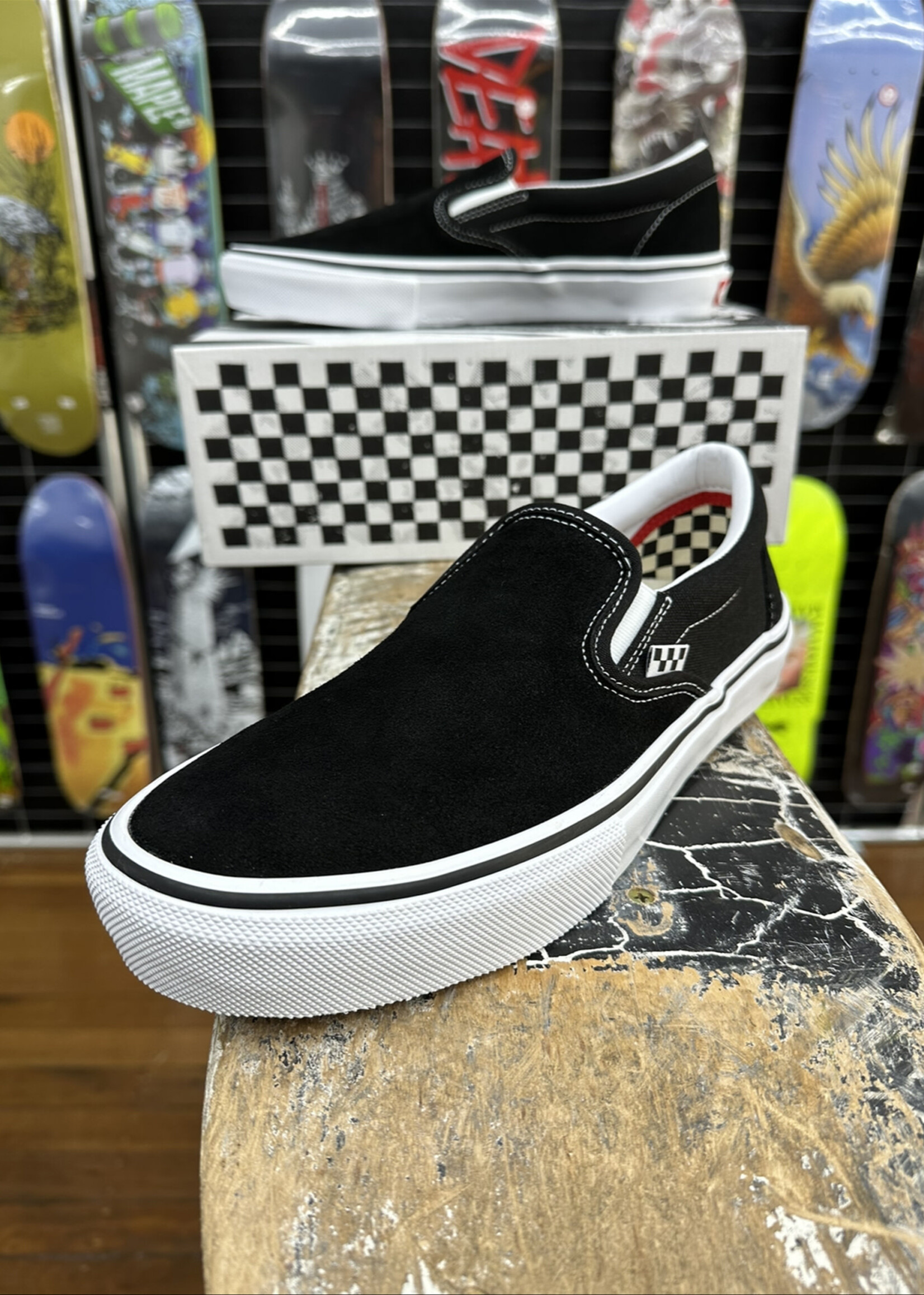 Vans VANS - Skate Slip on Black/White