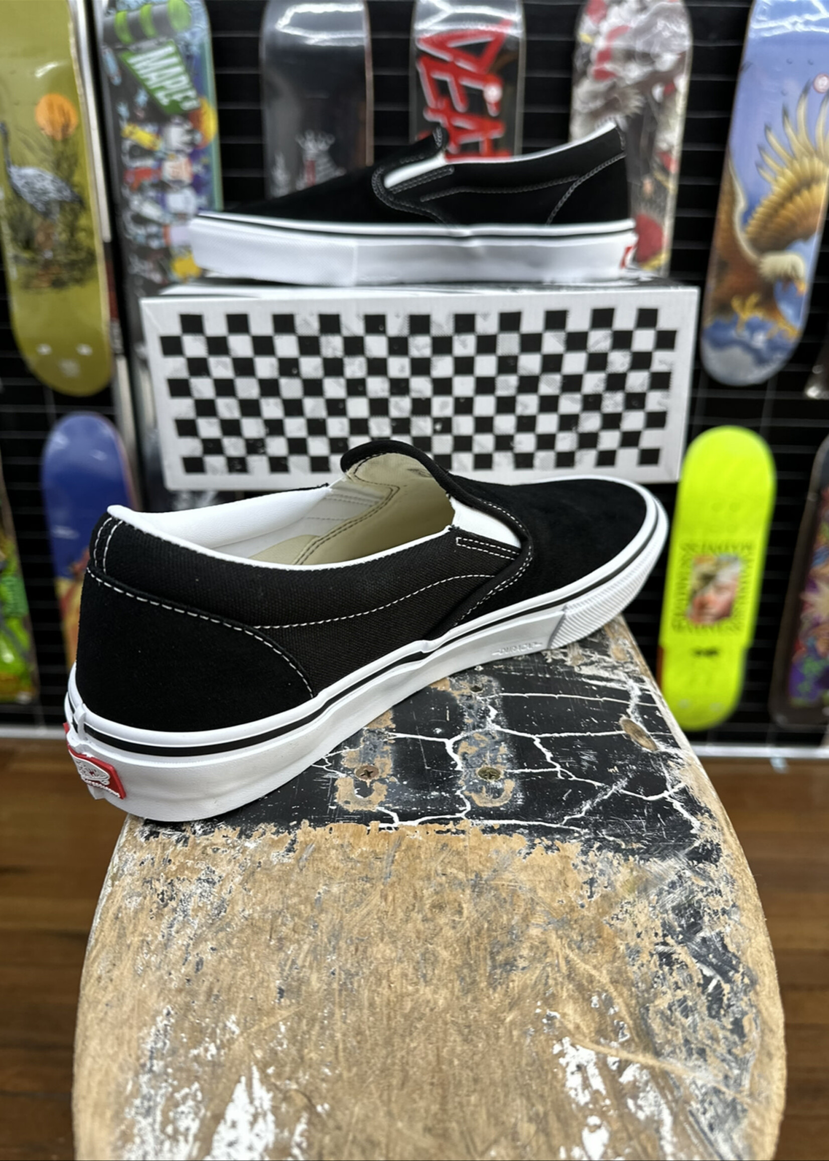 Vans VANS - Skate Slip on Black/White