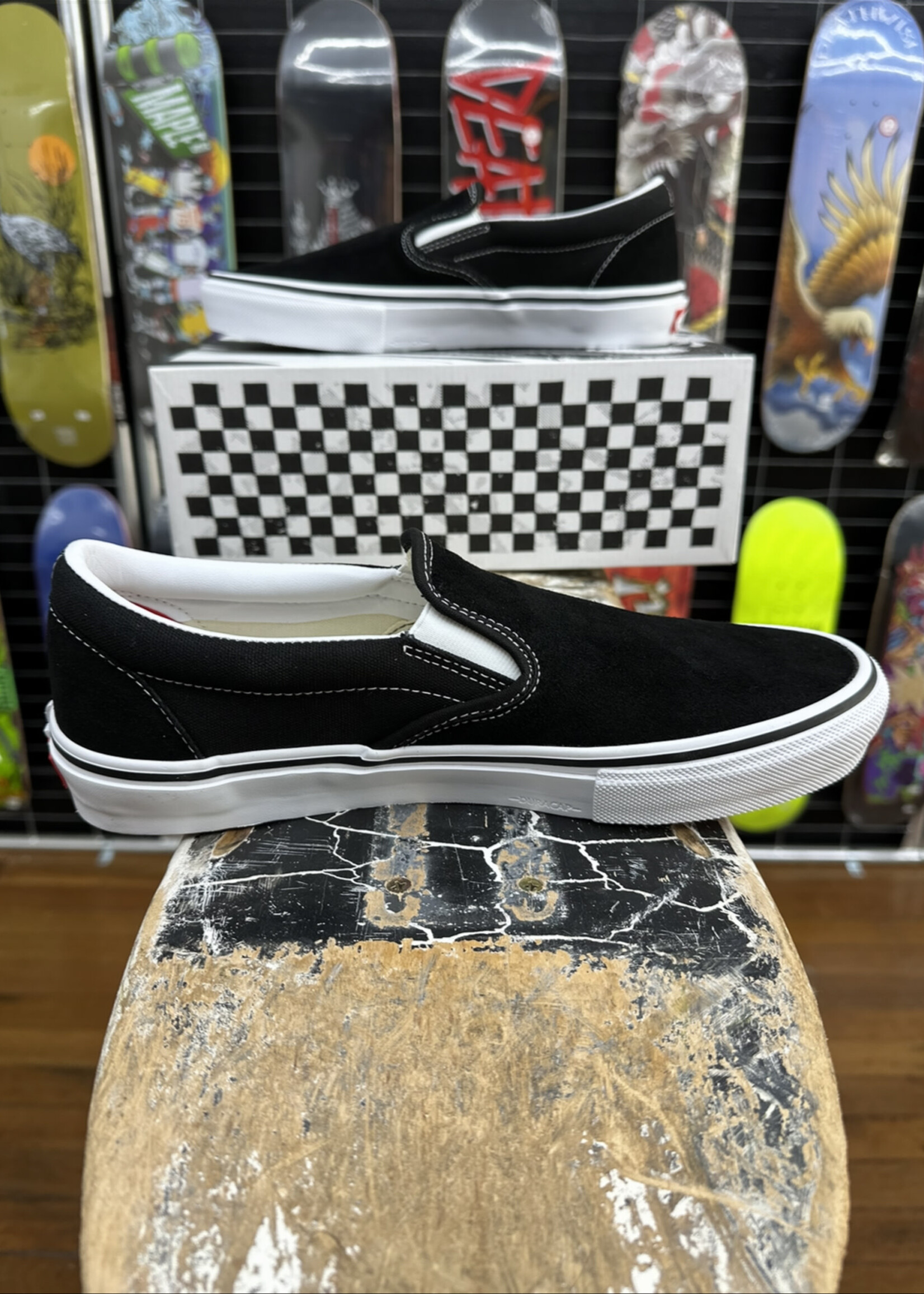 Vans VANS - Skate Slip on Black/White