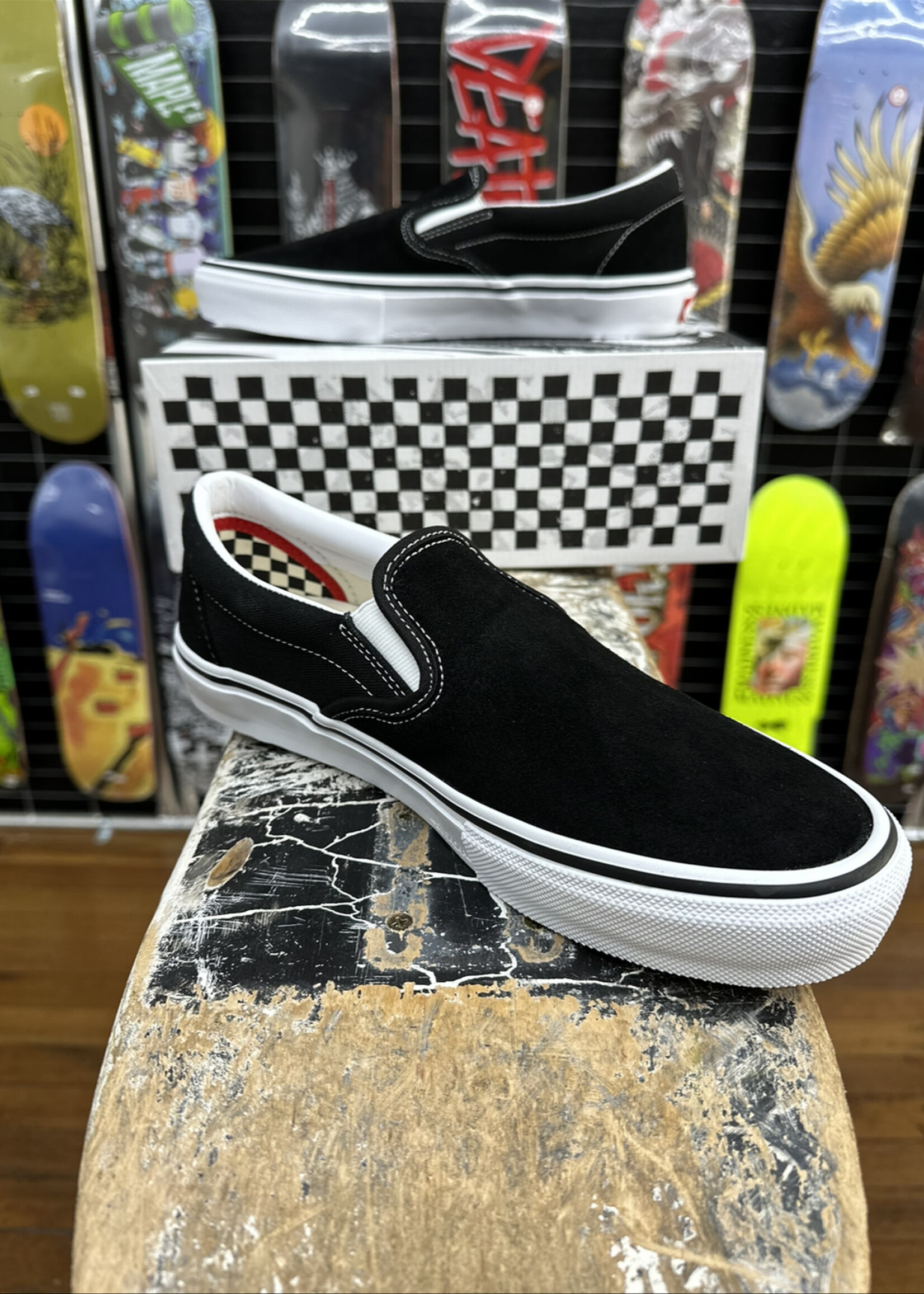 Vans VANS - Skate Slip on Black/White
