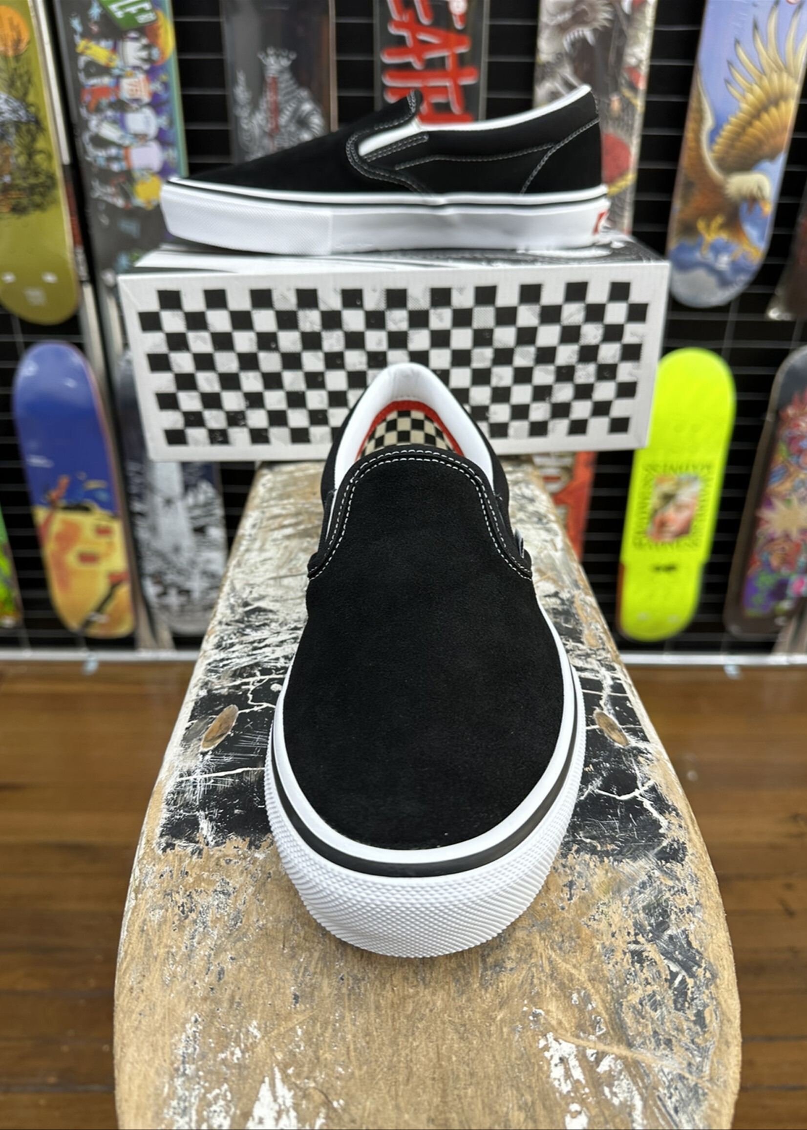 Vans VANS - Skate Slip on Black/White
