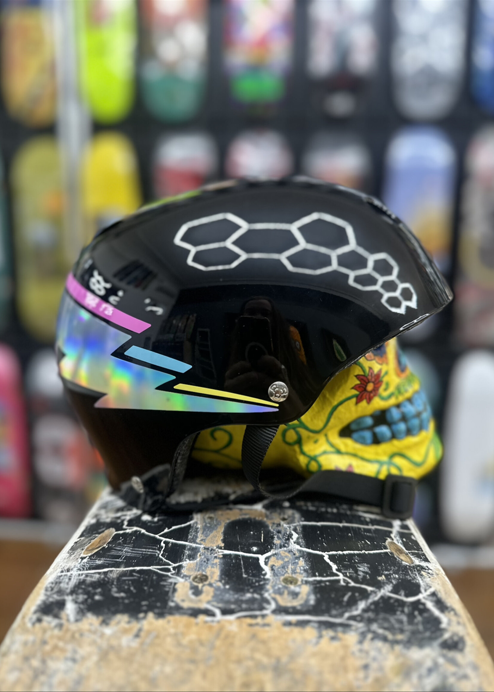 Triple 8 TRIPLE 8 - Certified Helmet SweatSaver Black Hologram
