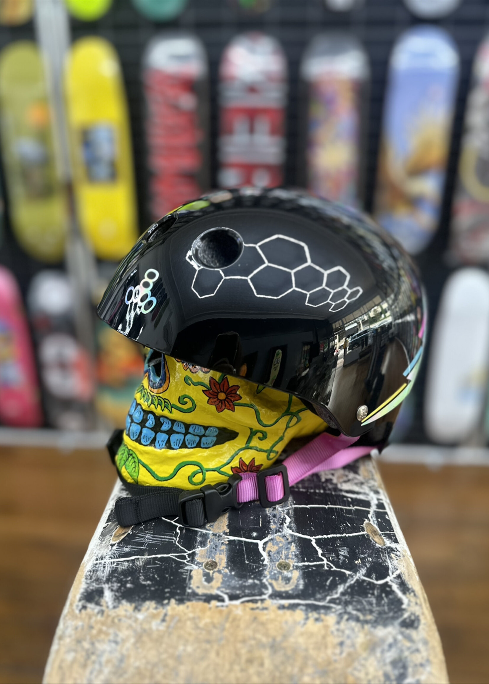 Triple 8 TRIPLE 8 - Certified Helmet SweatSaver Black Hologram