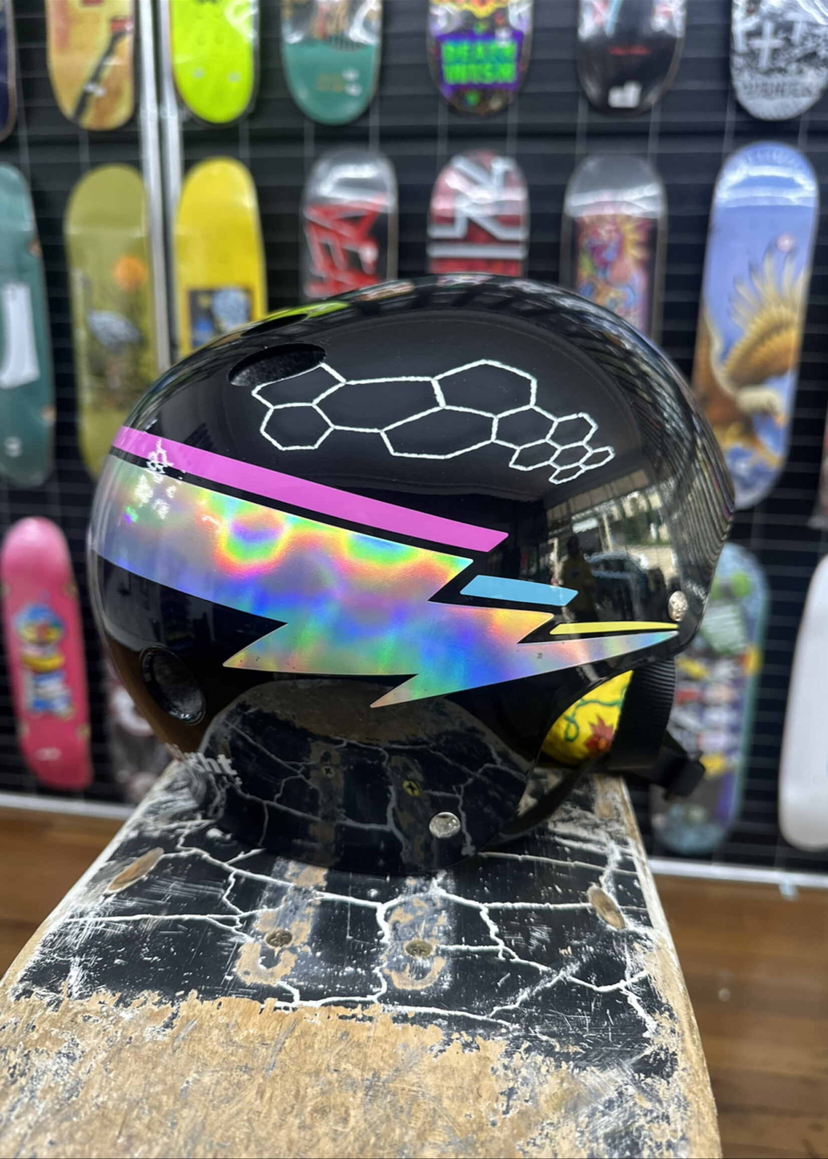 Triple 8 TRIPLE 8 - Certified Helmet SweatSaver Black Hologram