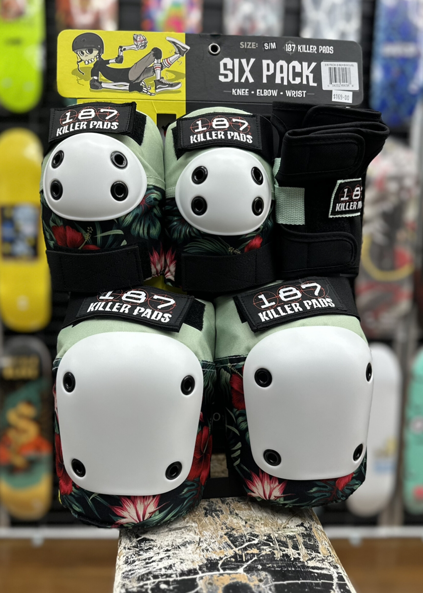 187 KILLER PADS 187 KILLER PADS - Six Pack Hibiscus