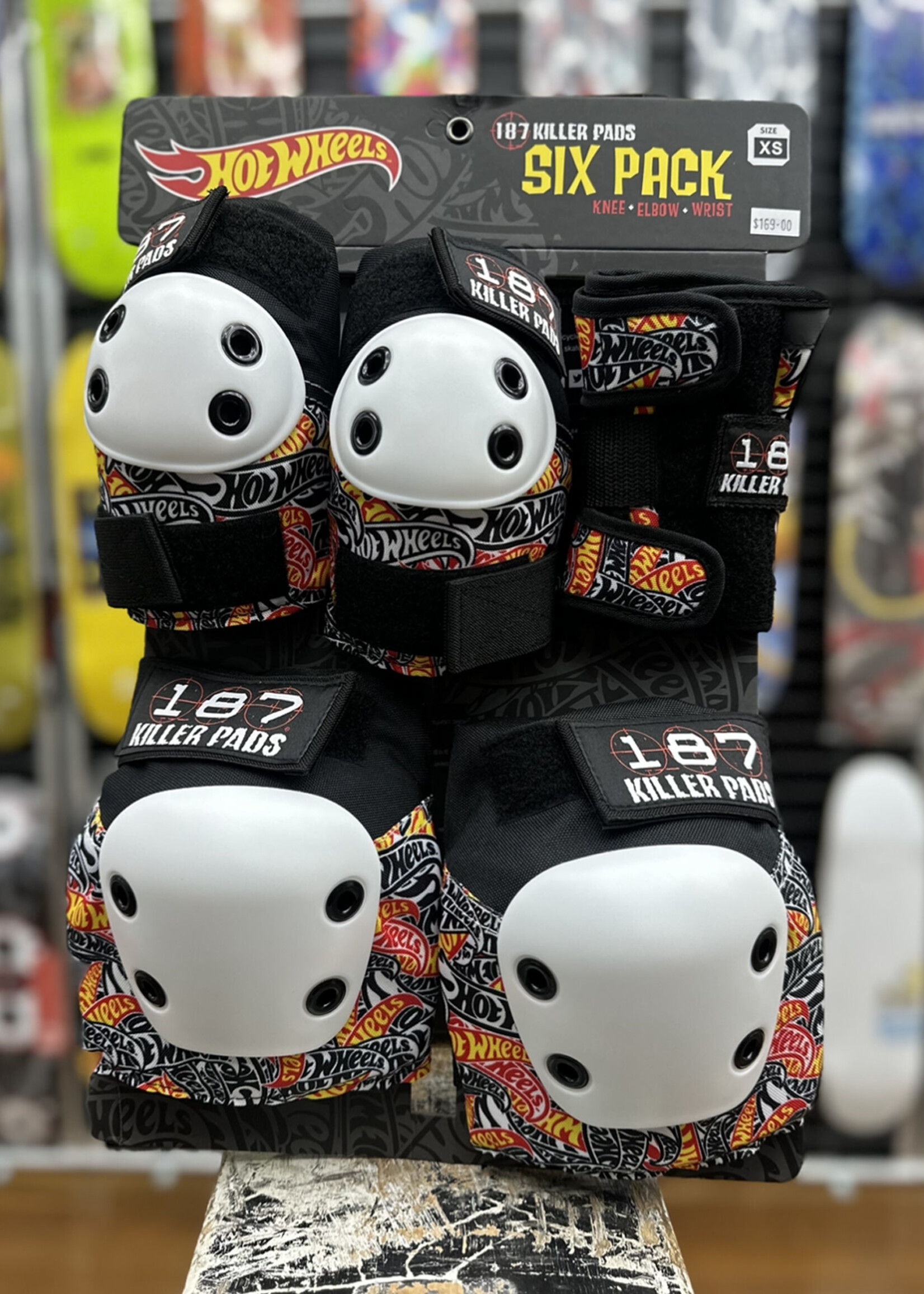 187 KILLER PADS 187  KILLER PADS - Six Pack HOT WHEELS