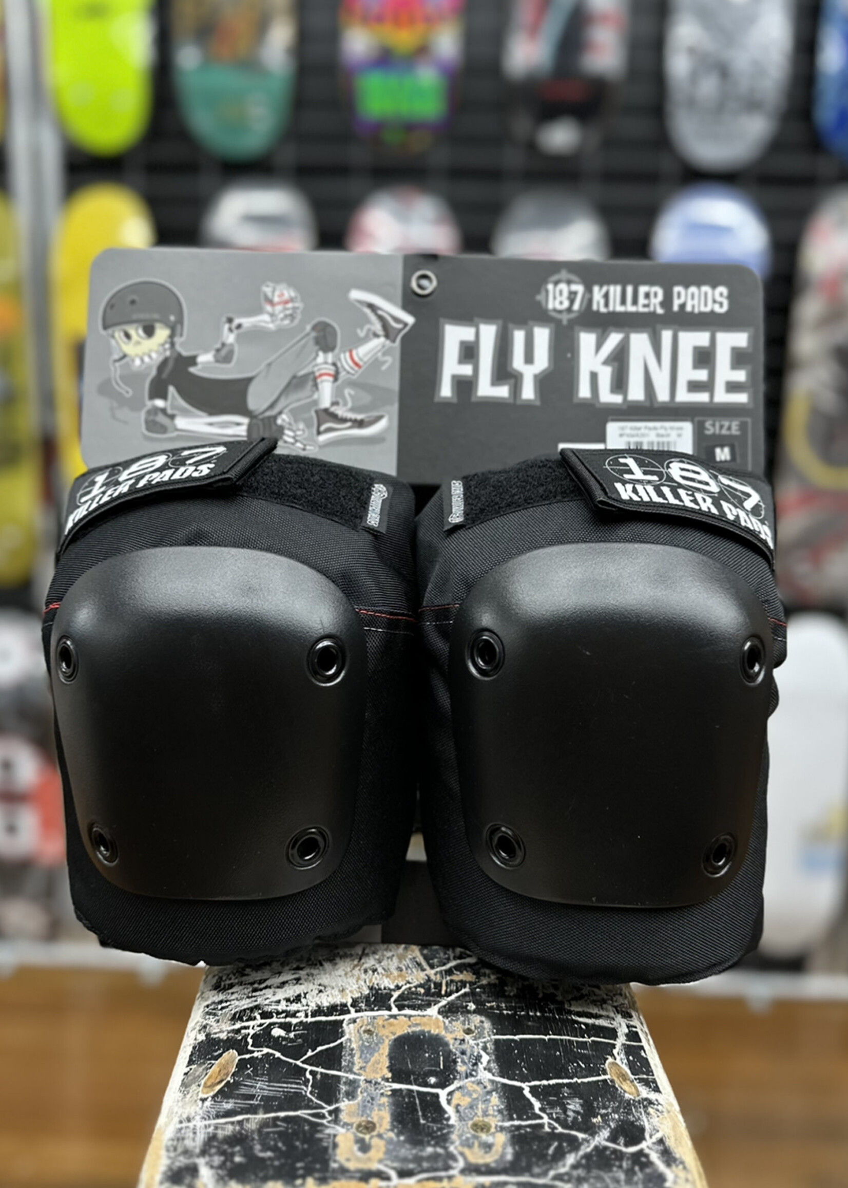 187 KILLER PADS 187 KILLER PADS - Fly Knee Pads Black