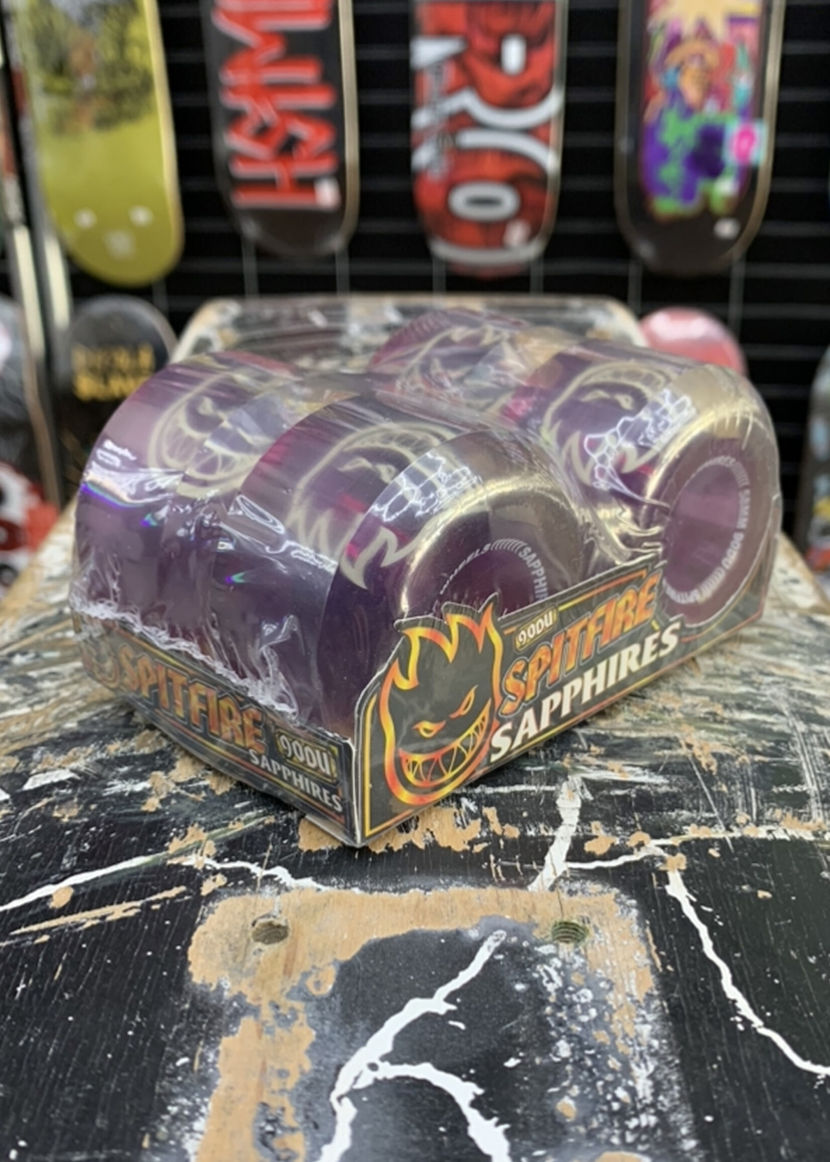Spitfire Wheels SPITFIRE WHEELS - Sapphire Purple - 90a/101a 58mm