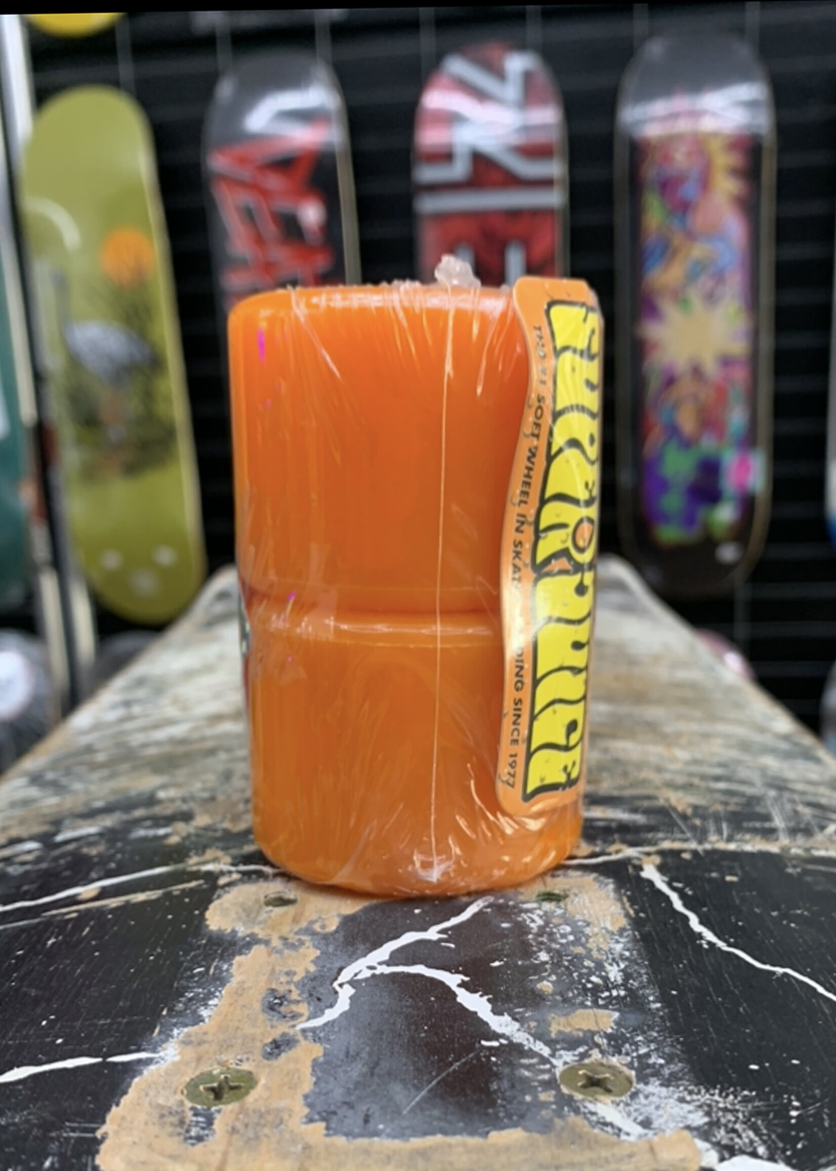 OJ's Wheels OJ WHEELS - Mini Super Juice Orange/Yellow - 55mm 78a