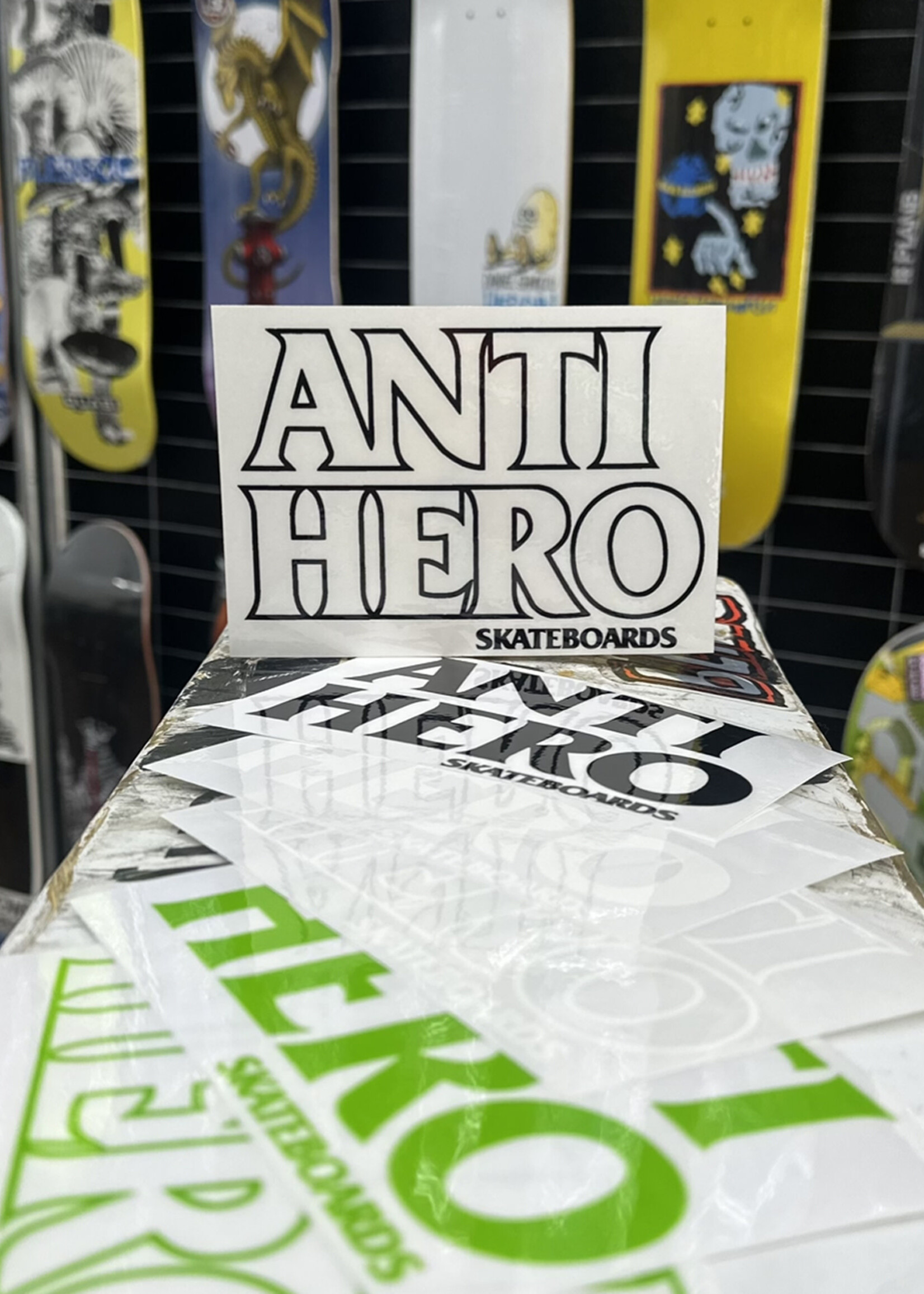 Anti Hero Skateboard ANTIHERO - Bold Sticker - 6.125"