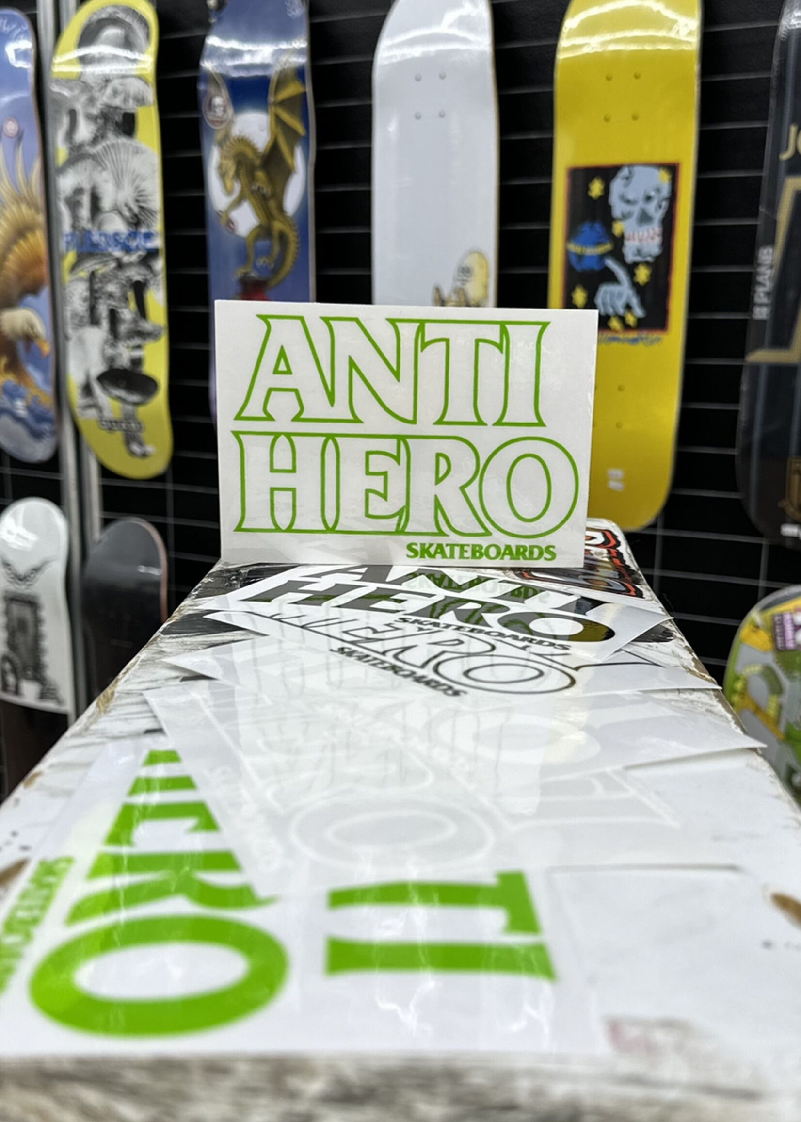 Anti Hero Skateboard ANTIHERO - Bold Sticker - 6.125"