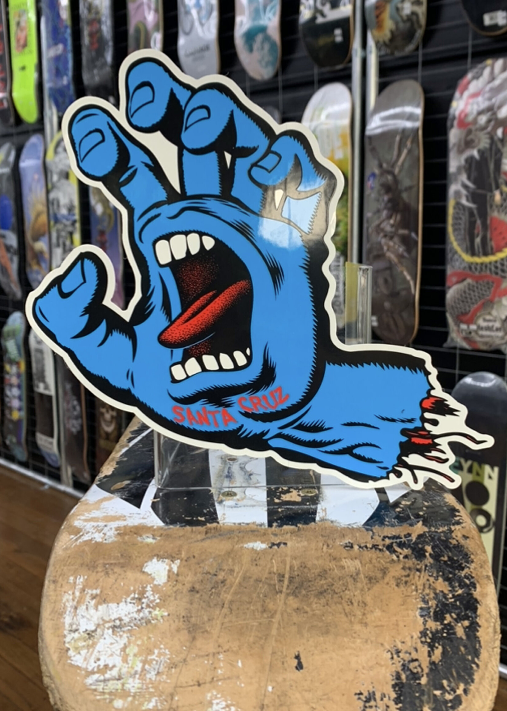 Santa Cruz SANTA CRUZ - Screaming Hand Sticker