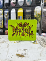 Metal Skateboards METAL SKATEBOARDS - MetalAncient Logo Sticker Green/Orange - 4"
