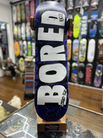 BOREDing. BOREDING. - Knock-Off Snake Print Purple - 8.125" (Hand Painted)