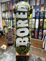 BOREDing. BOREDING. - Knock-Off Snake Print Yellow - 8.375" (Hand Painted)