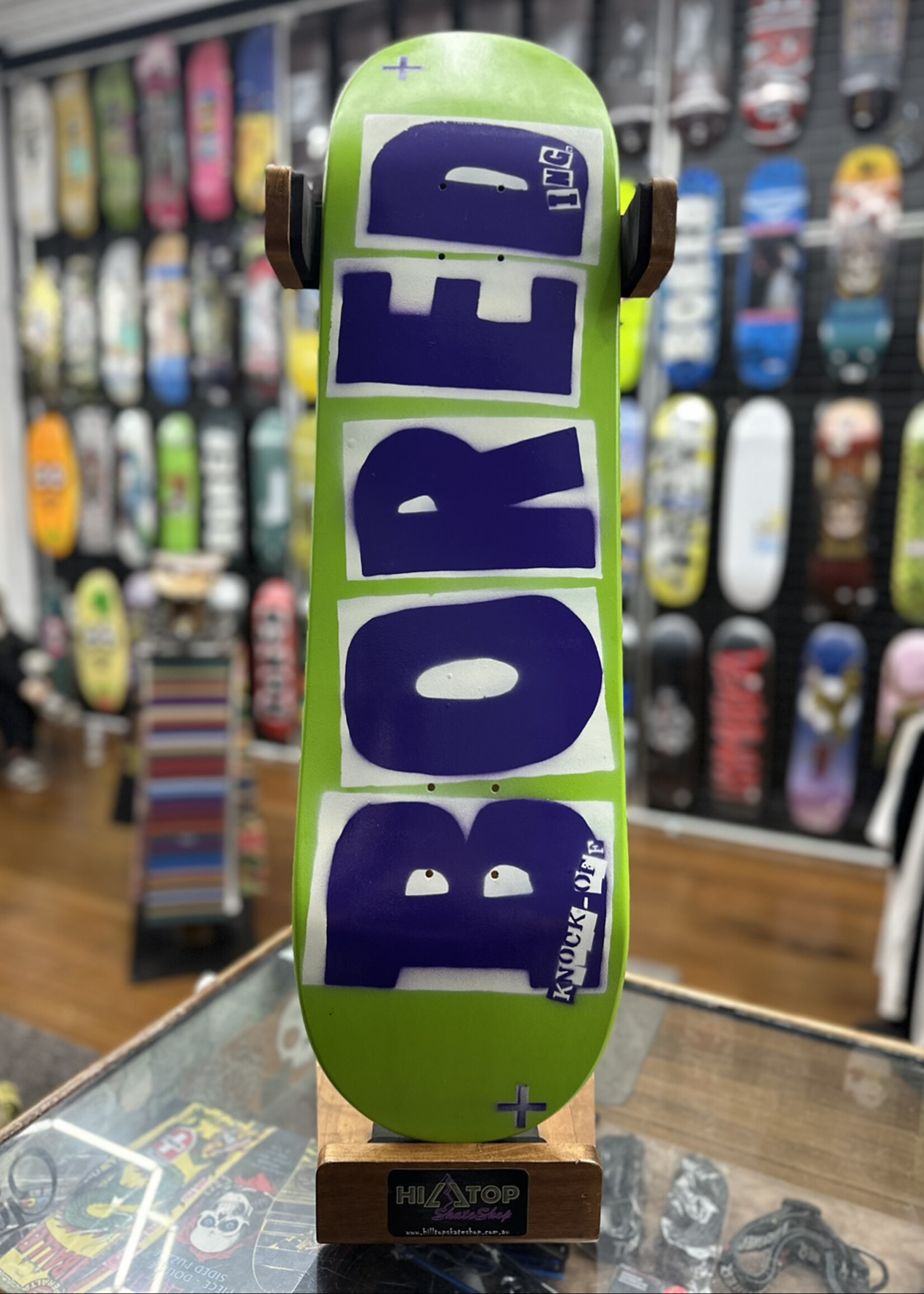 BOREDing. BOREDING. - Knock-Off Proper Purple/Green