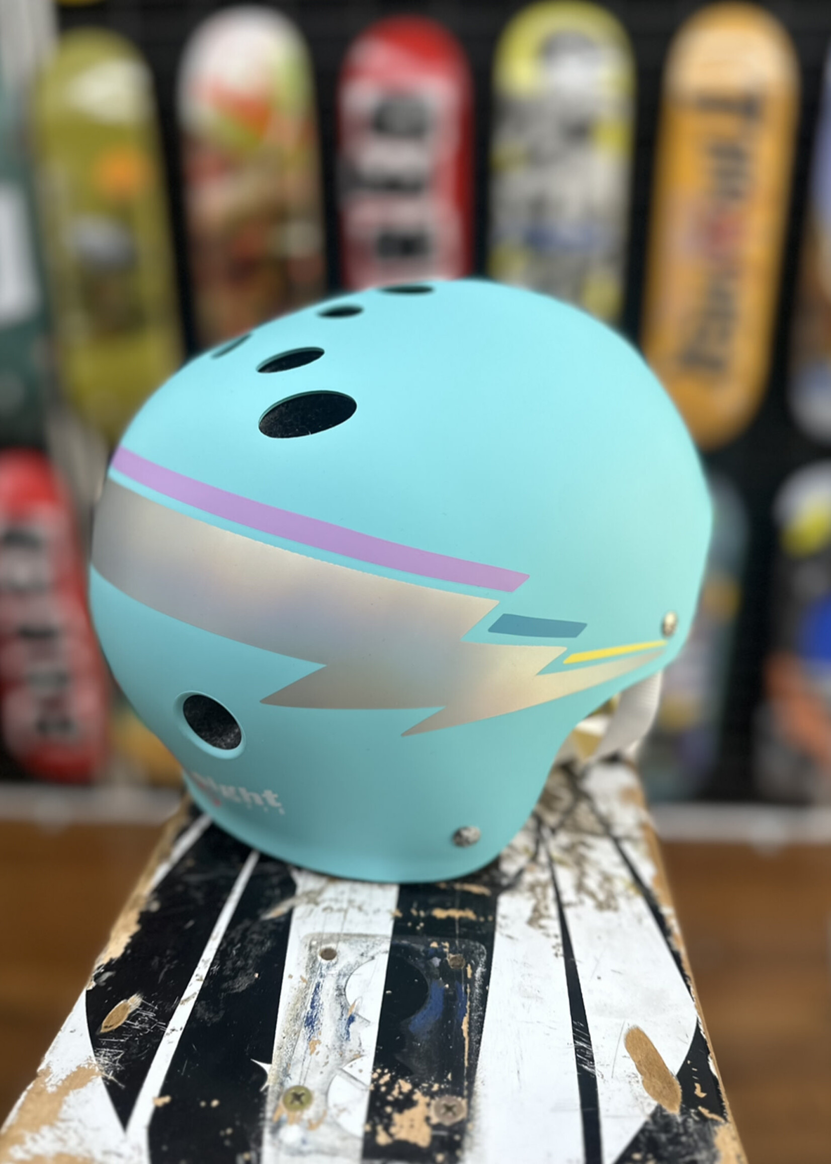 Triple 8 TRIPLE 8 - Certified Helmet SweatSaver Teal Hologram