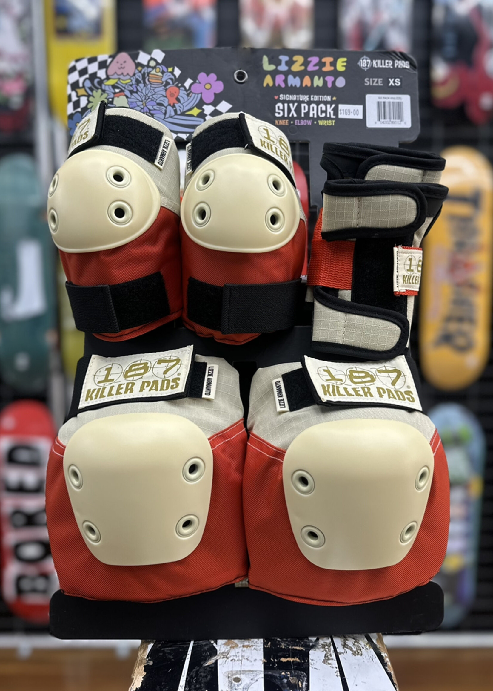187 KILLER PADS 187 KILLER PADS - Six Pack Lizzie Orange