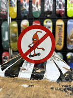 Toy Machine TOY MACHINE - No Scooters Sticker - 10cm