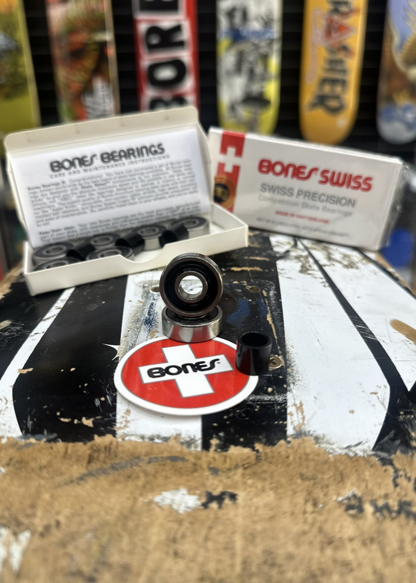 BONES BONES - Swiss Bearings - 8 Pack