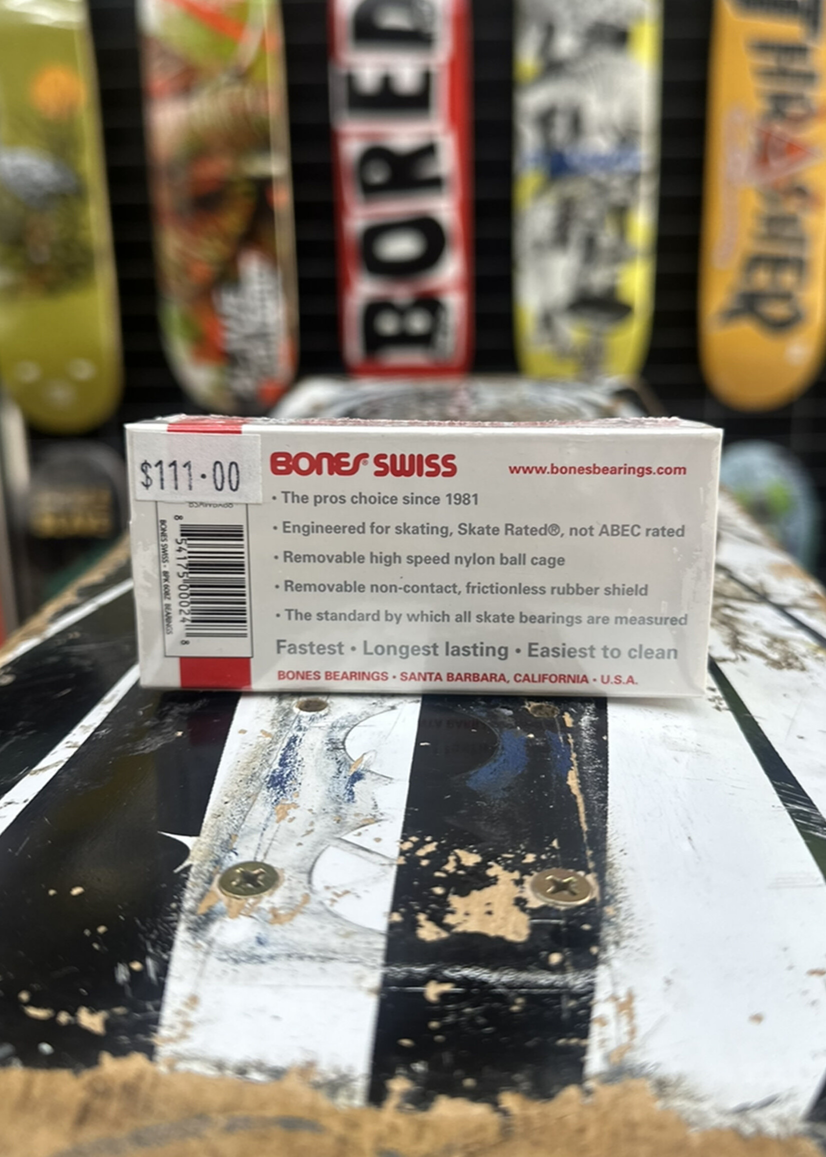 BONES BONES - Swiss Bearings - 8 Pack