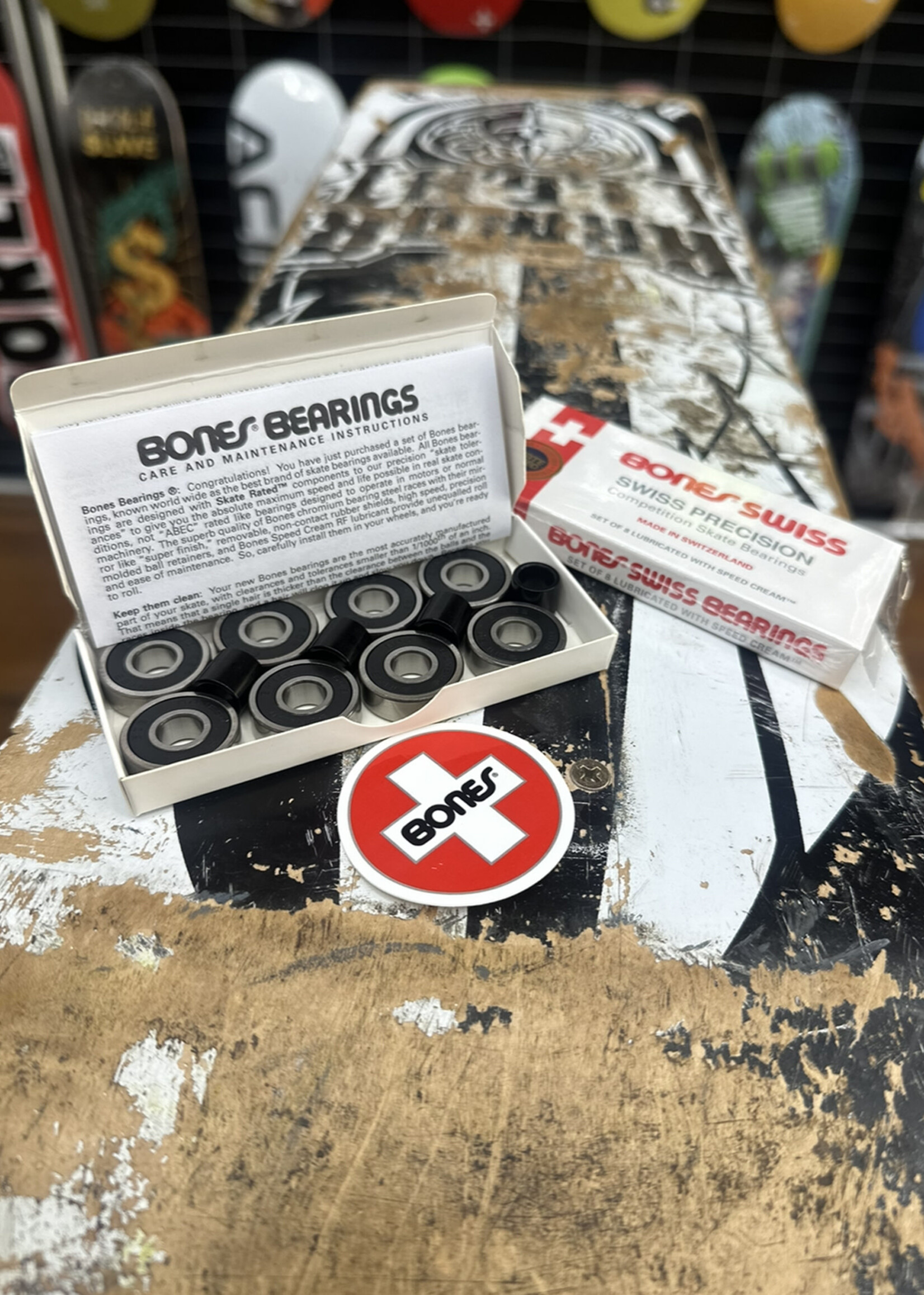 BONES BONES - Swiss Bearings - 8 Pack