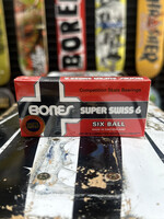 BONES BONES - Super Swiss 6 Balls Bearings - 8 Pack