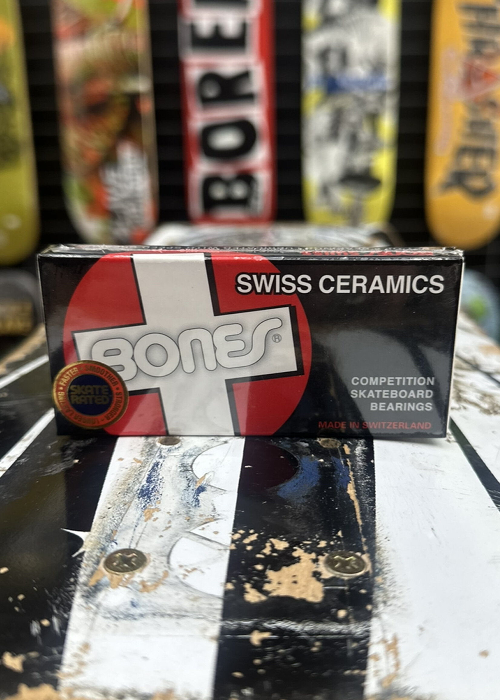 BONES BONES - Swiss Ceramic Bearings - 8 Pack
