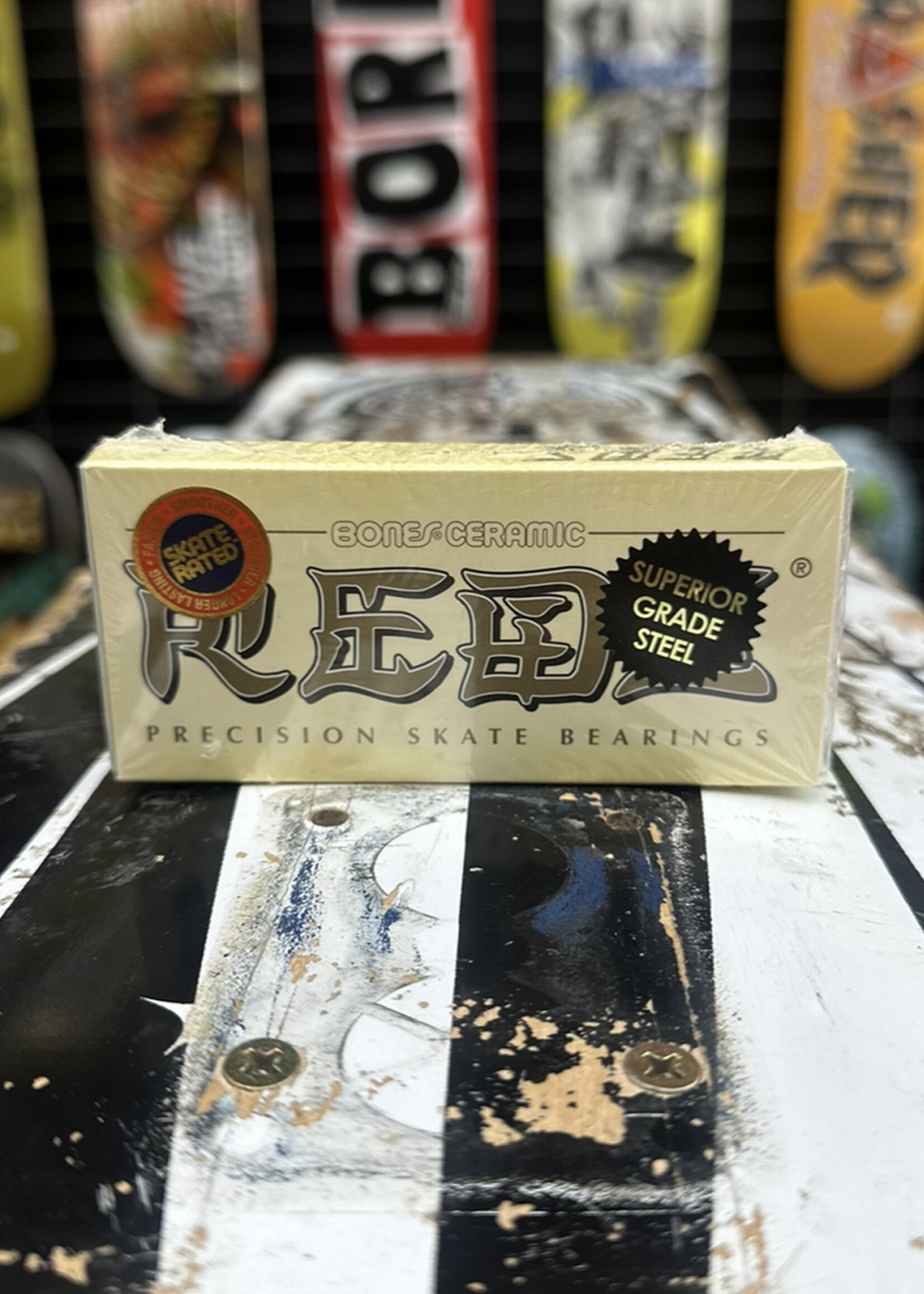 BONES BONES - Ceramic Super Reds Bearings - 8 Pack