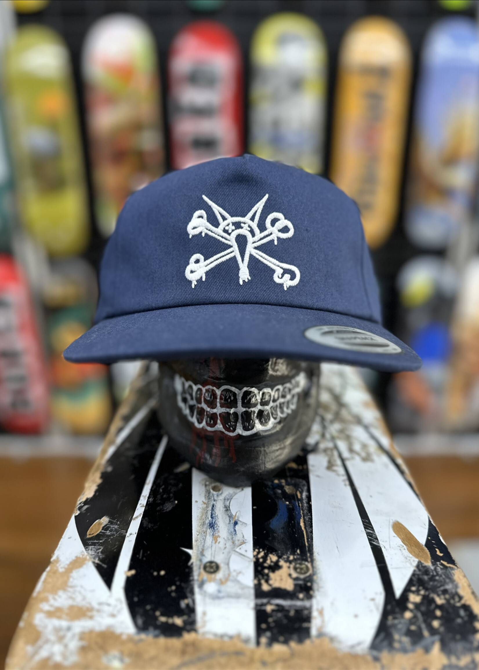Powell Peralta Powell Peralta - Vato Rat Bones Snapback - Navy