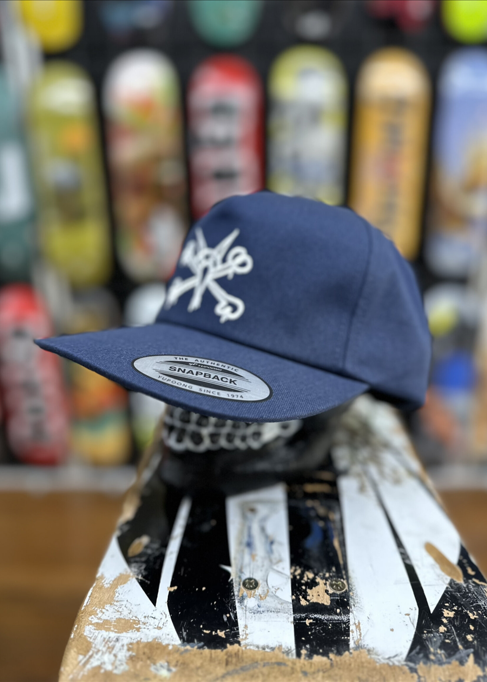 Powell Peralta Powell Peralta - Vato Rat Bones Snapback - Navy