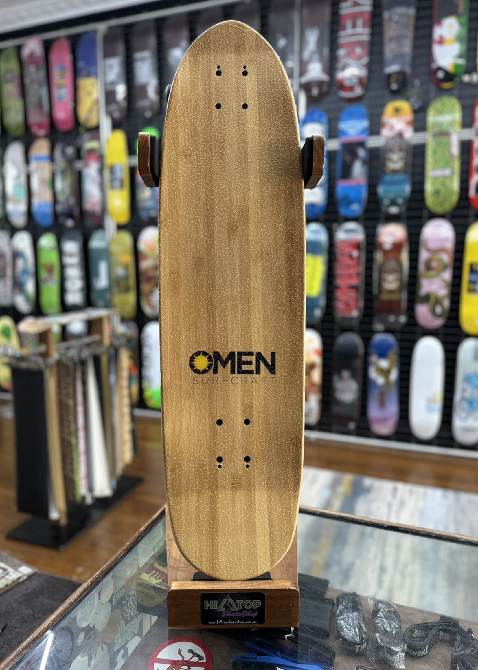 Omen Surfcraft OMEN SURFCRAFT - Endangered Lemur Longboard - 8.75" x 32.9"