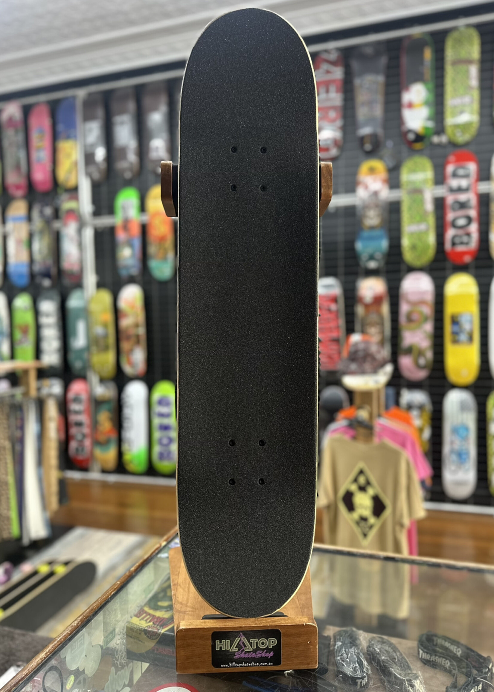 Holiday Skateboards HOLIDAY SKATEBOARDS - Simple Purple/Pink Trucks/Green Wheels - Complete - 7.75"