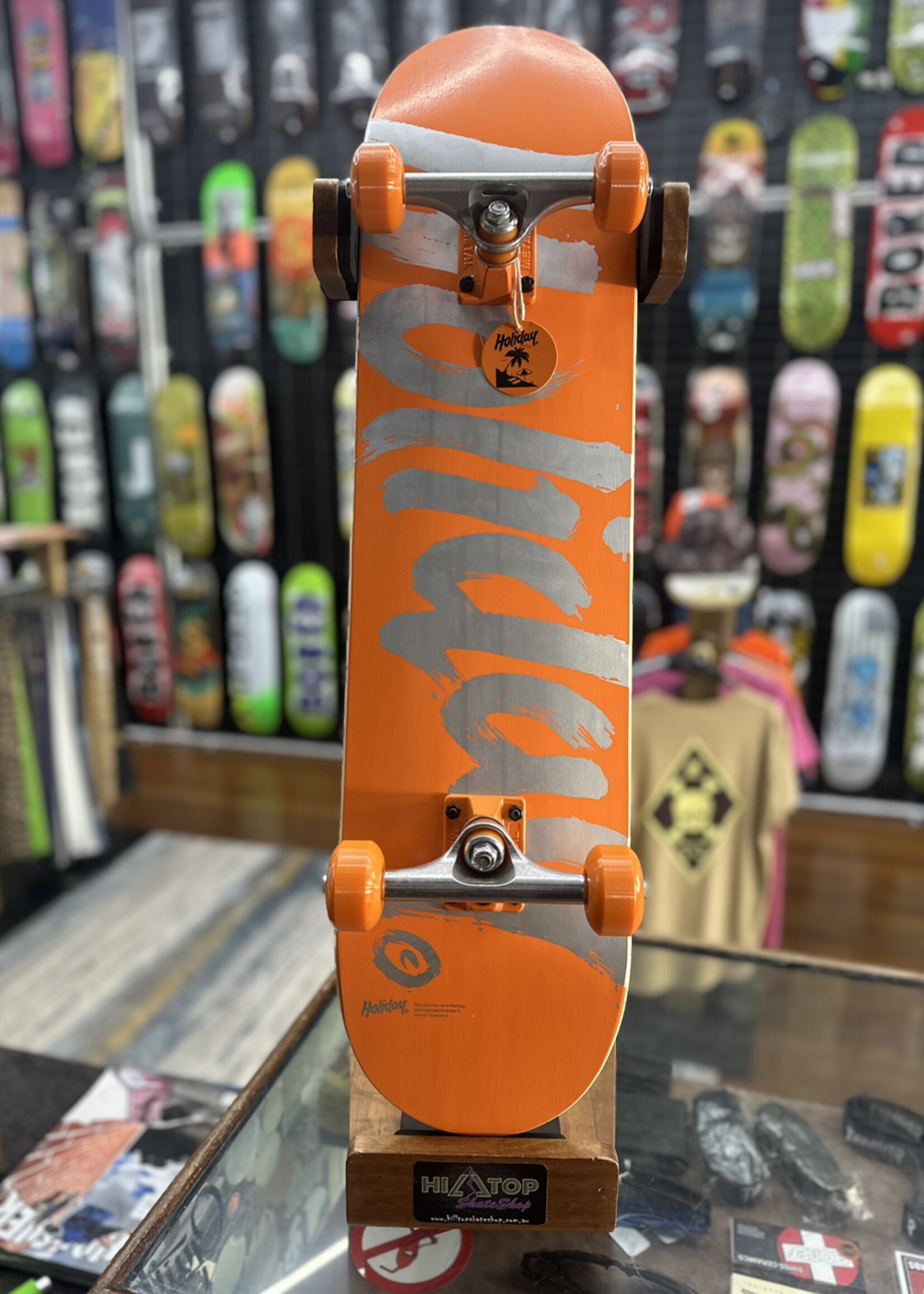 Holiday Skateboards HOLIDAY SKATEBOARDS - Safety Orange Complete - 7.75"