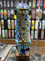 Holiday Skateboards HOLIDAY SKATEBOARDS - Tie Dye Blue Ice/Gold Complete - 8.0"