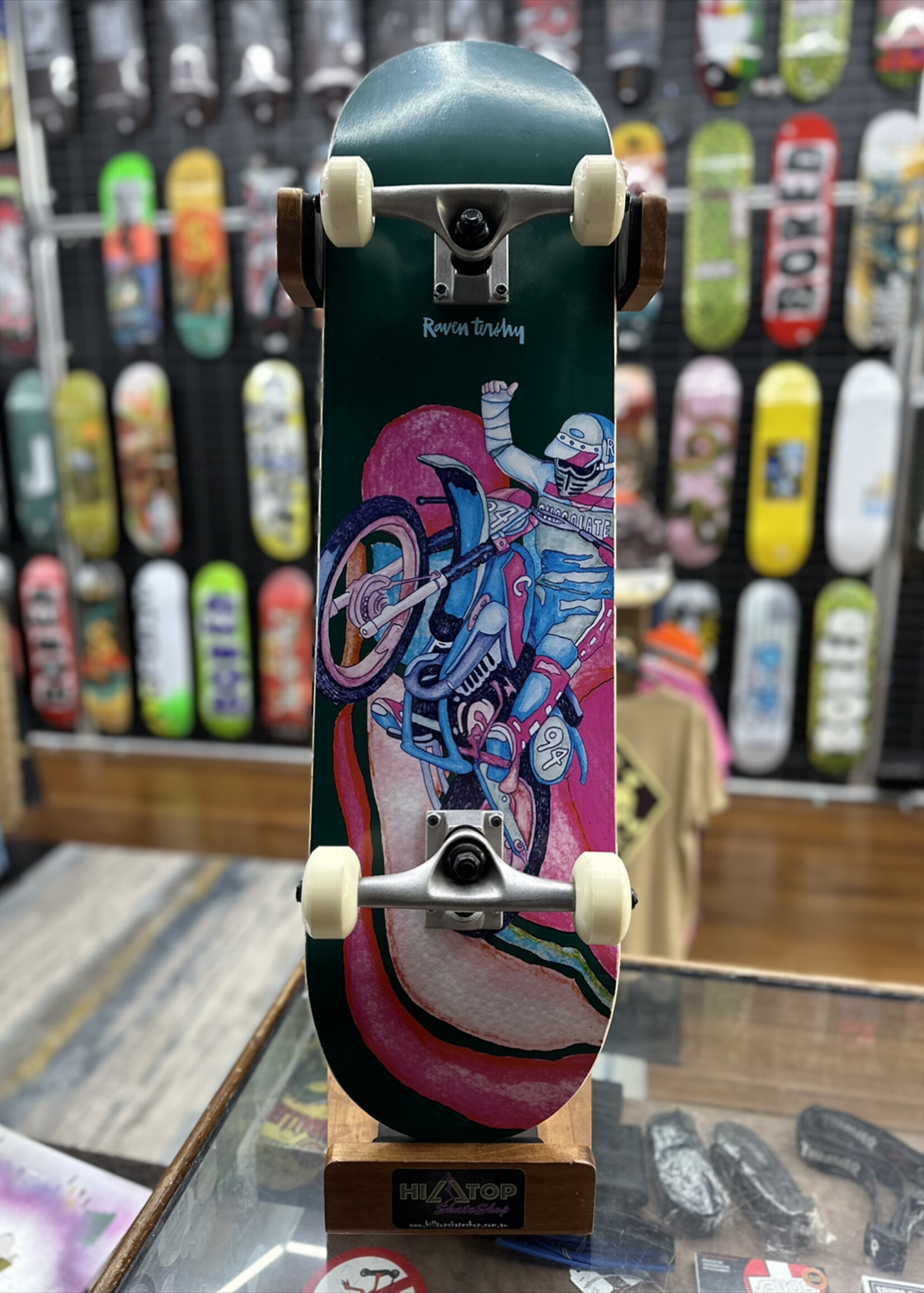 Chocolate Skateboards CHOCOLATE - Raven Tershy Psych Bike Complete - 8.12"