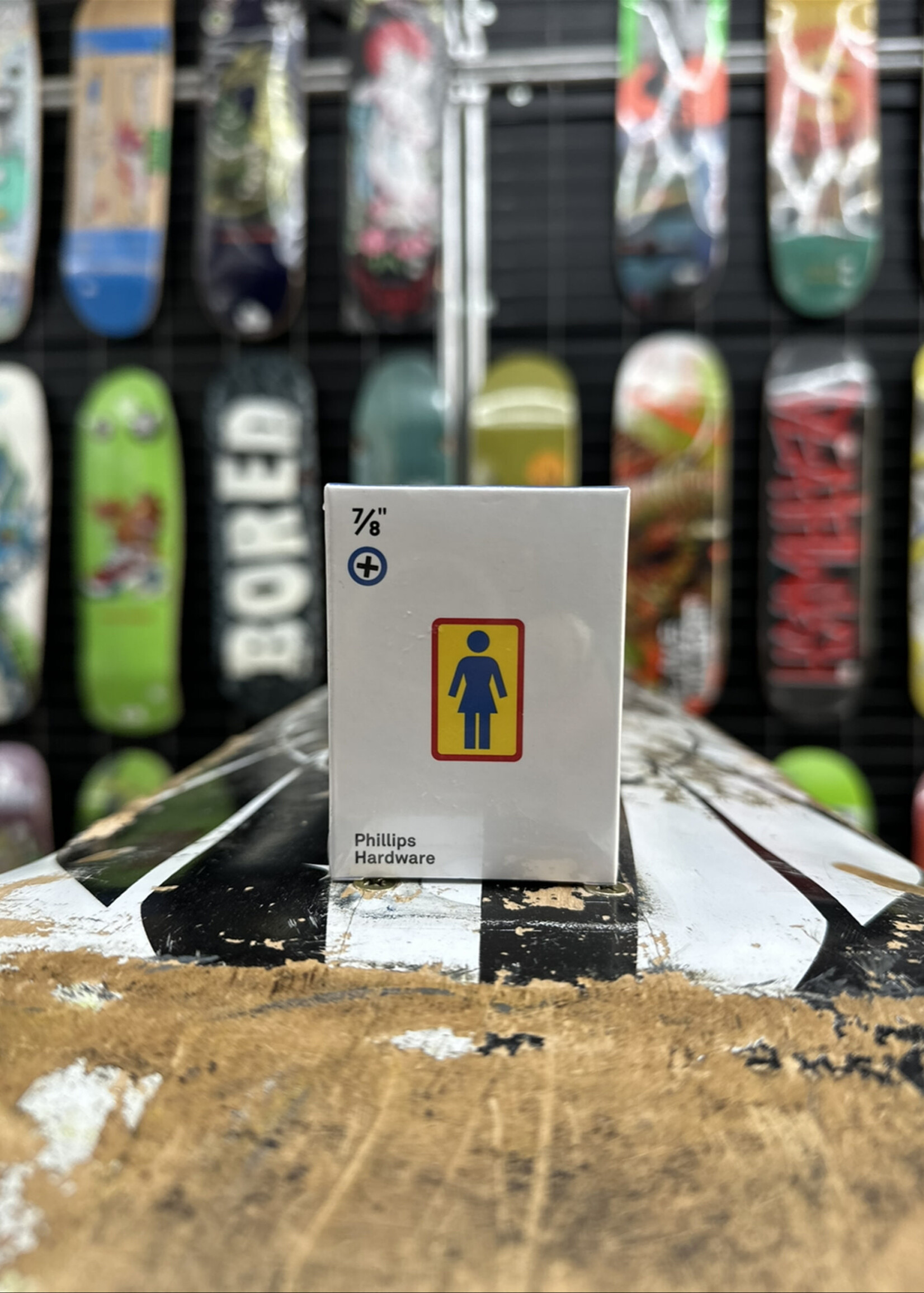 Girl Skateboards GIRL - Longneck Phillips Hardware - 7/8"