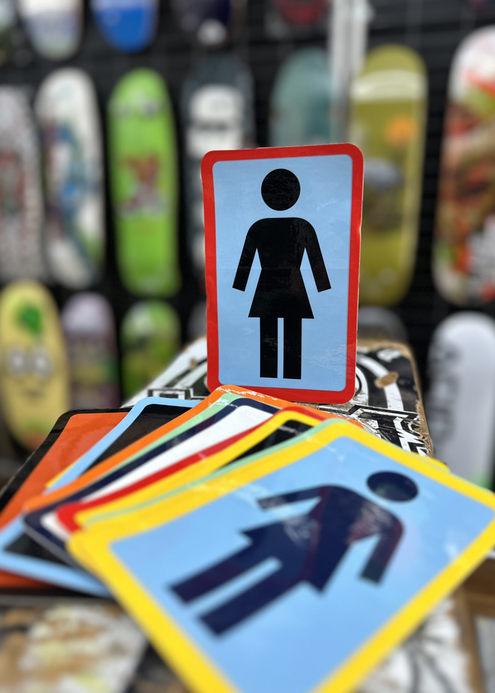 Girl Skateboards GIRL - OG Sticker - 6"