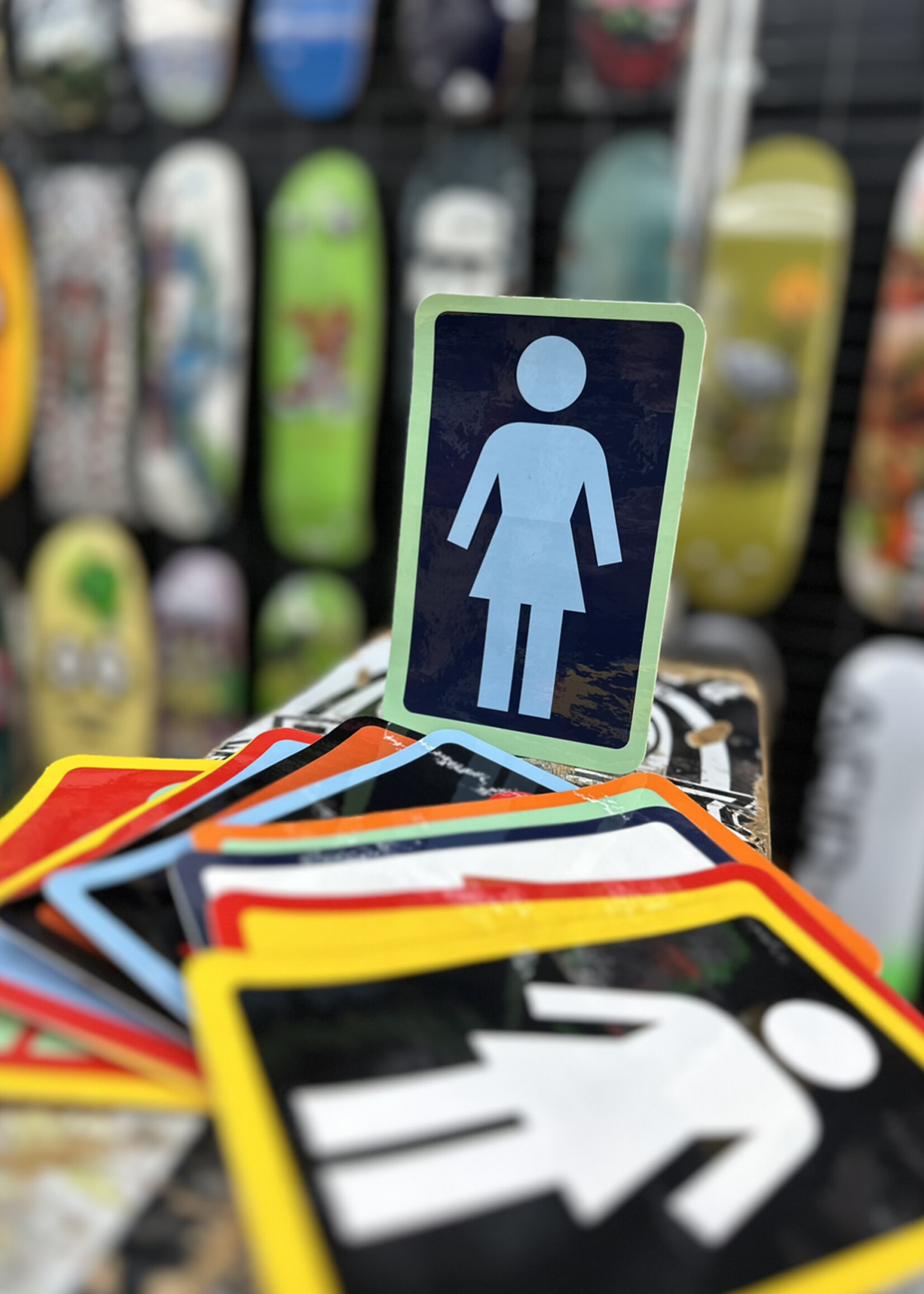 Girl Skateboards GIRL - OG Sticker - 6"